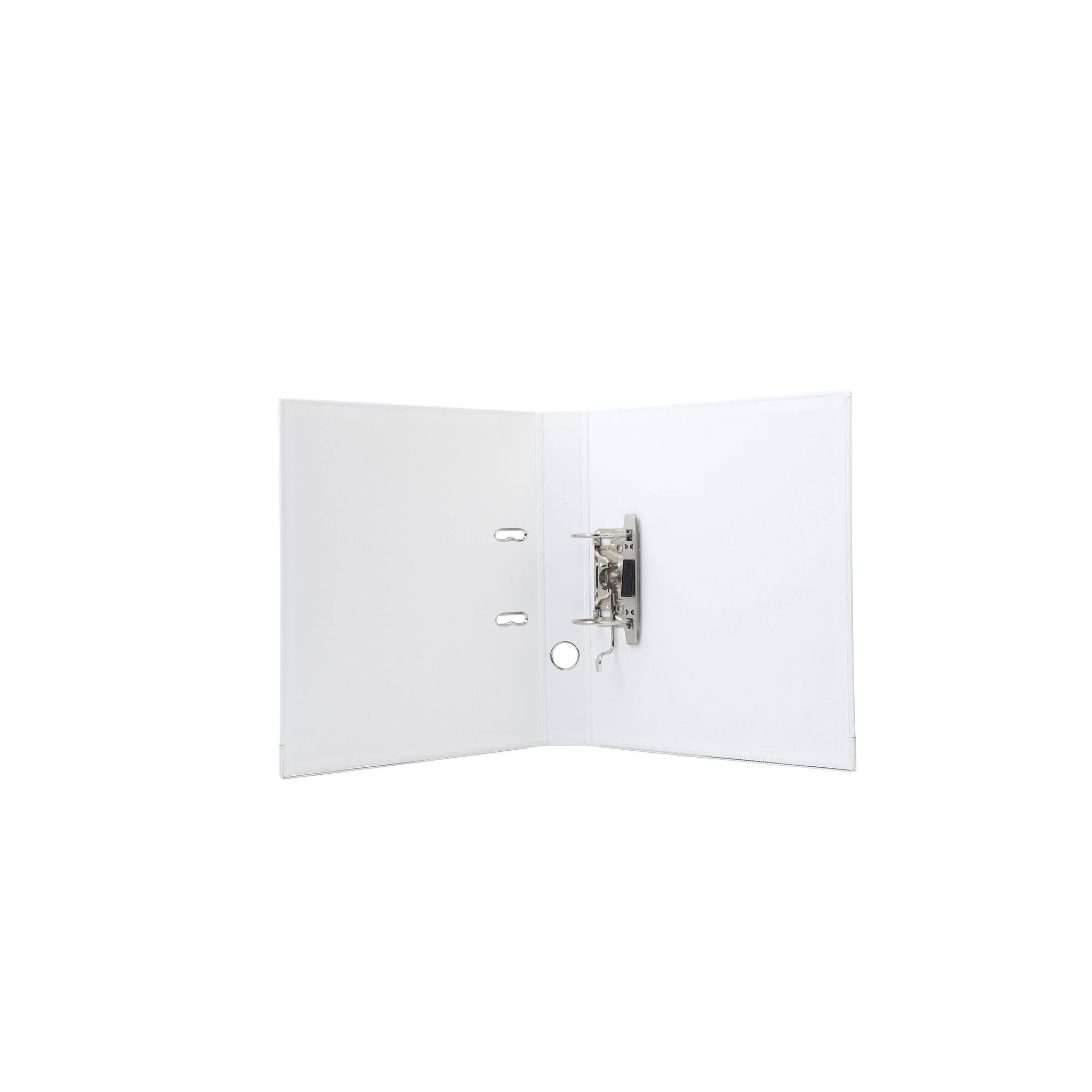 Exacompta 20x Ordner PP, + 2 Ringen, Rücken 50mm, 32x29cm A4, Weiß, 915402B