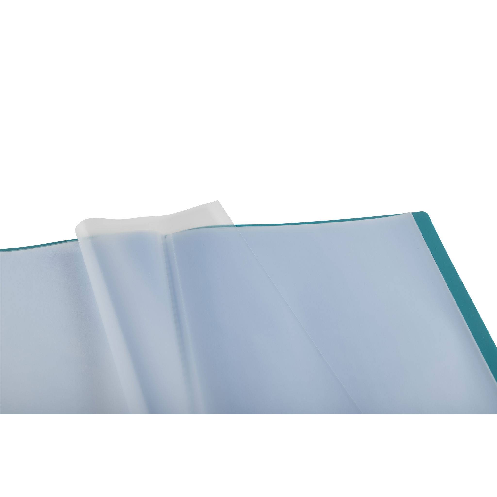 Exacompta 12x Sichtmappe A4 flexiblem Polypropylen, 50 Hüllen, Dunkelgrün, 8553E