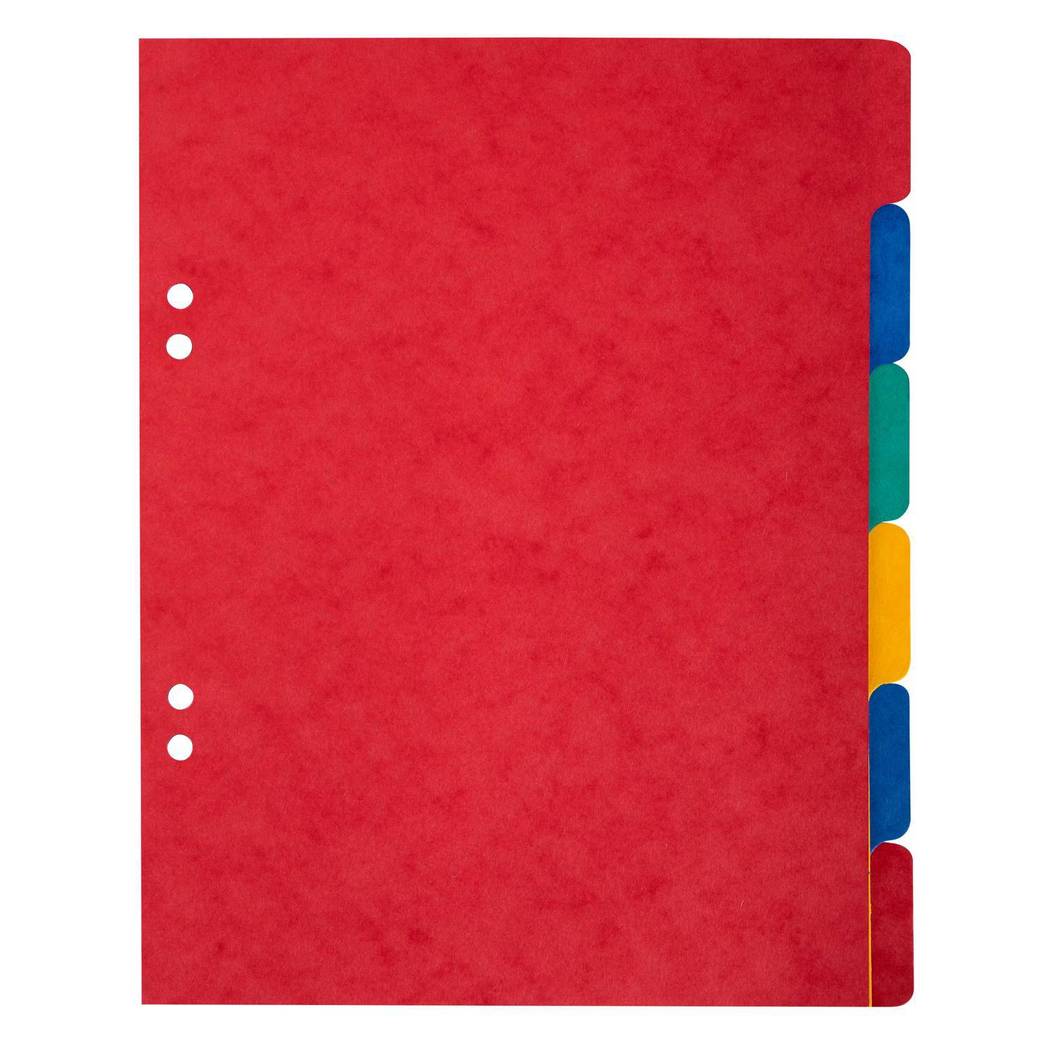 Exacompta 20x Register A5+, Colorspan-Karton 225g, 6 Taben - 406E