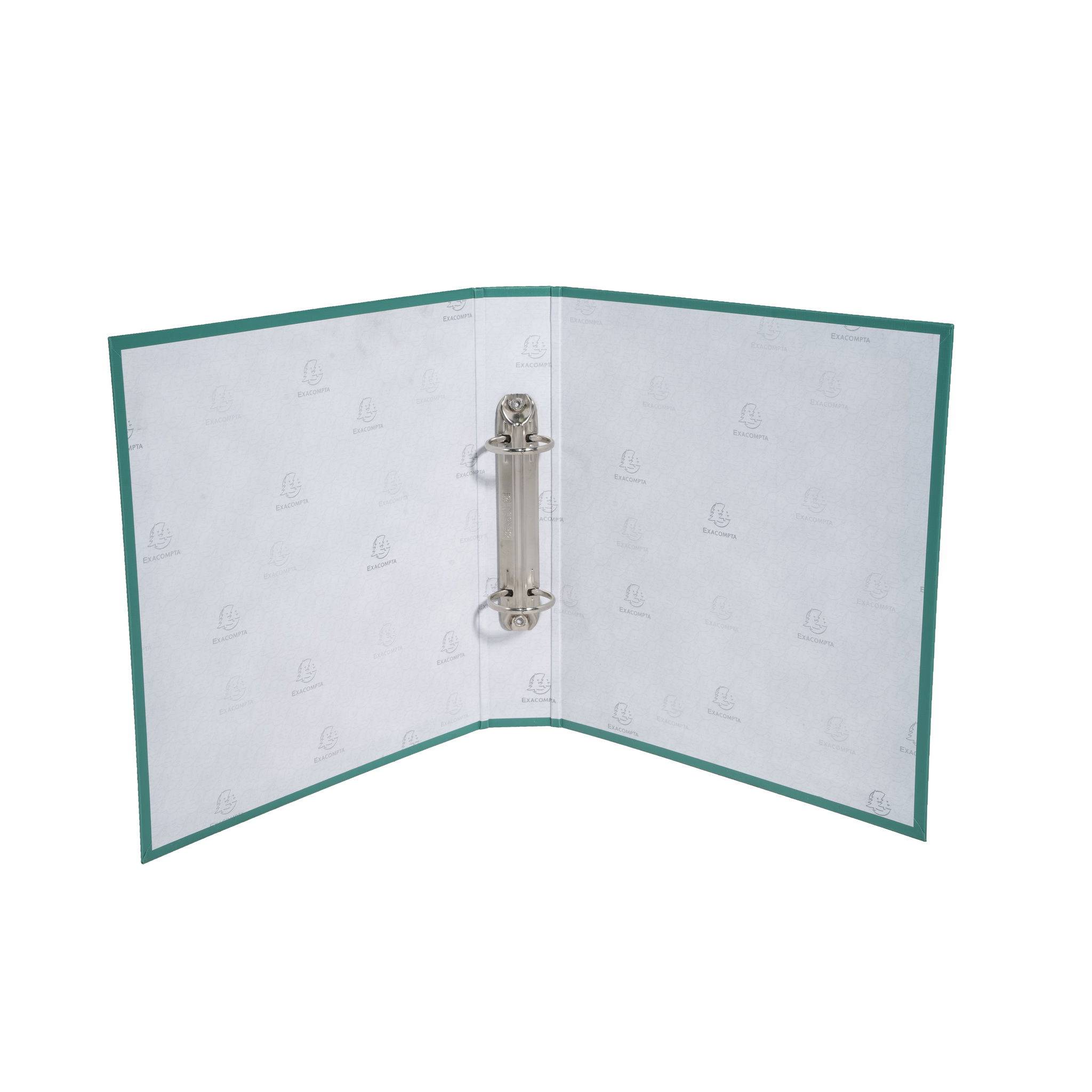 Exacompta 20x Ringbuch Karton PP 18mm 2Ring Rücken 40mm für A5 Grün 51073E