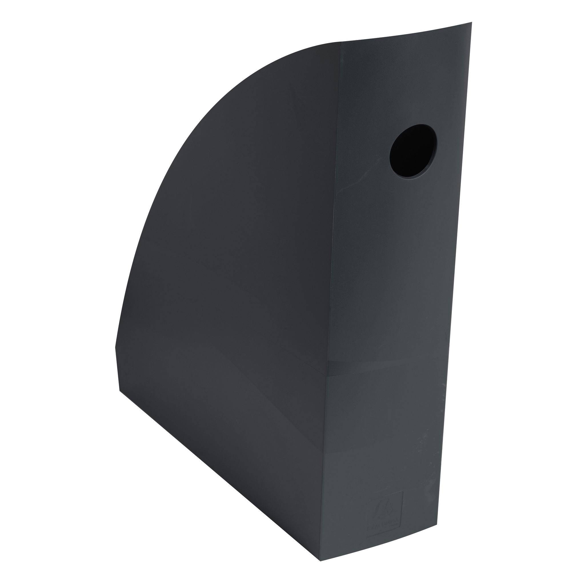 Exacompta 6x Stehsammler MAG-CUBE, ECOBlack - Schwarz - 182014D