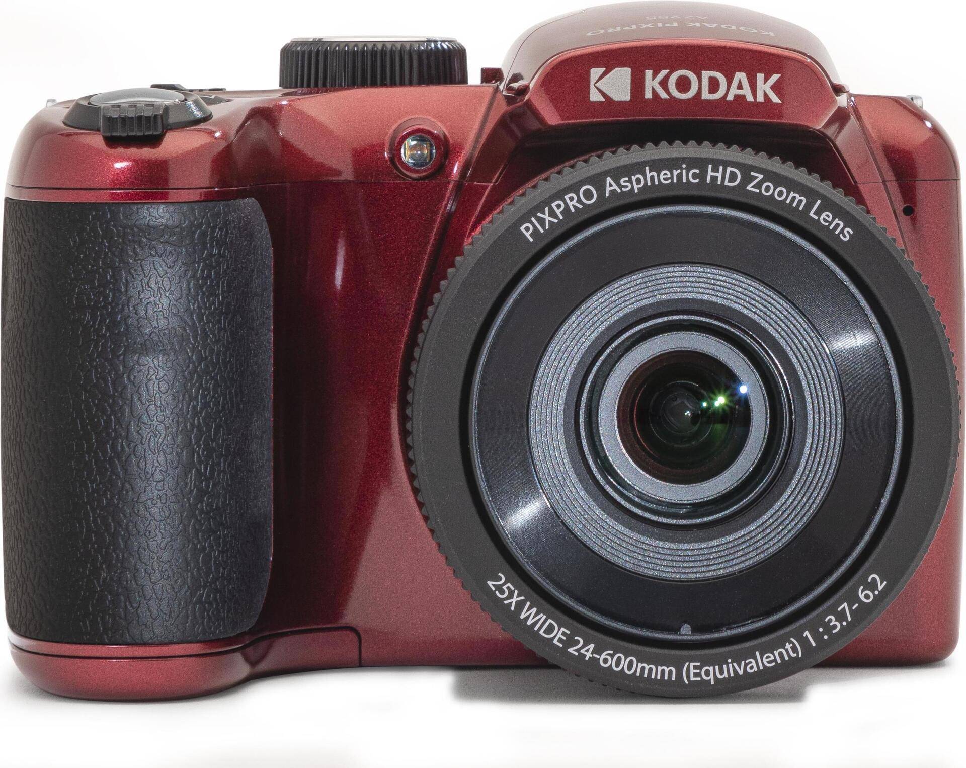 Kodak PIXPRO AZ255, 16,35 MP, 4608 x 3456 Pixel, BSI CMOS, 25x, Full HD, Rot