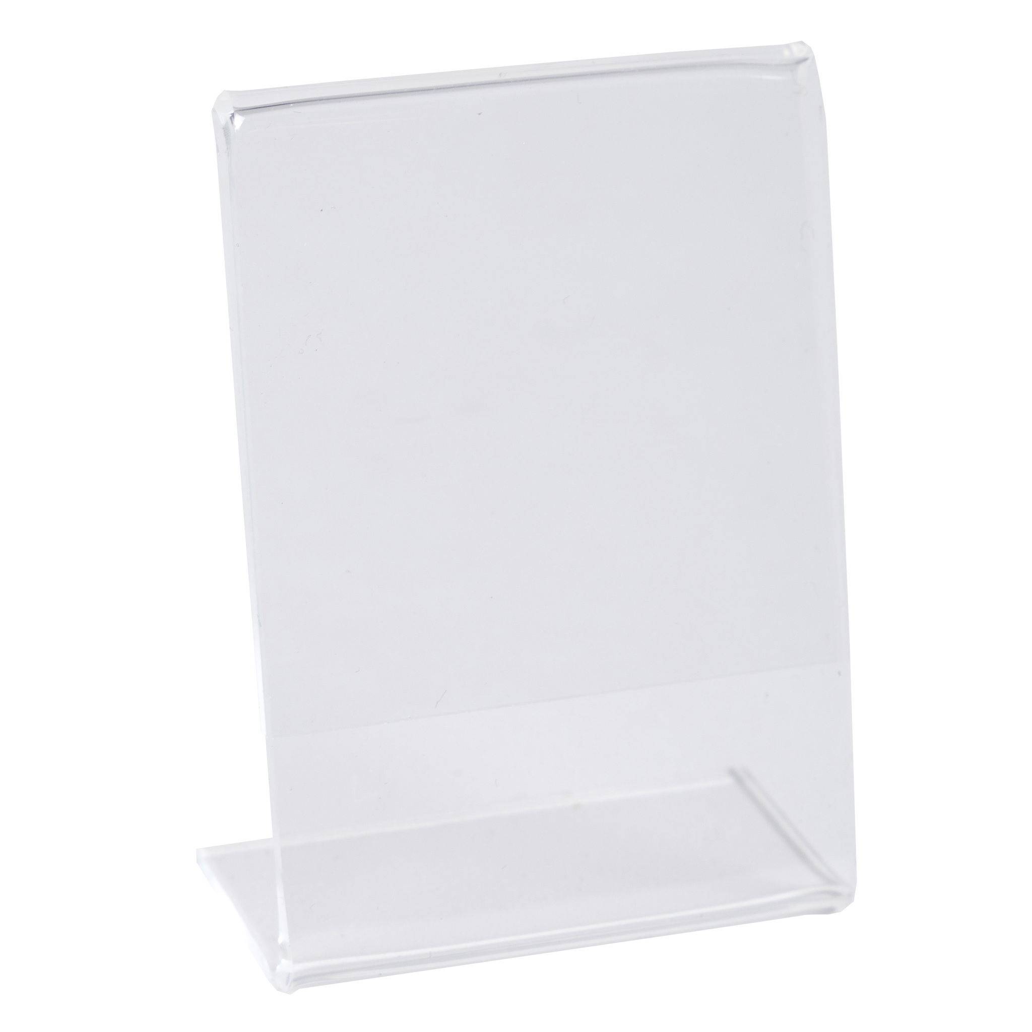 Exacompta 10x Exacpmpta Set 10 Tischaufstellern A7 Hochformat Kristall 87058HD