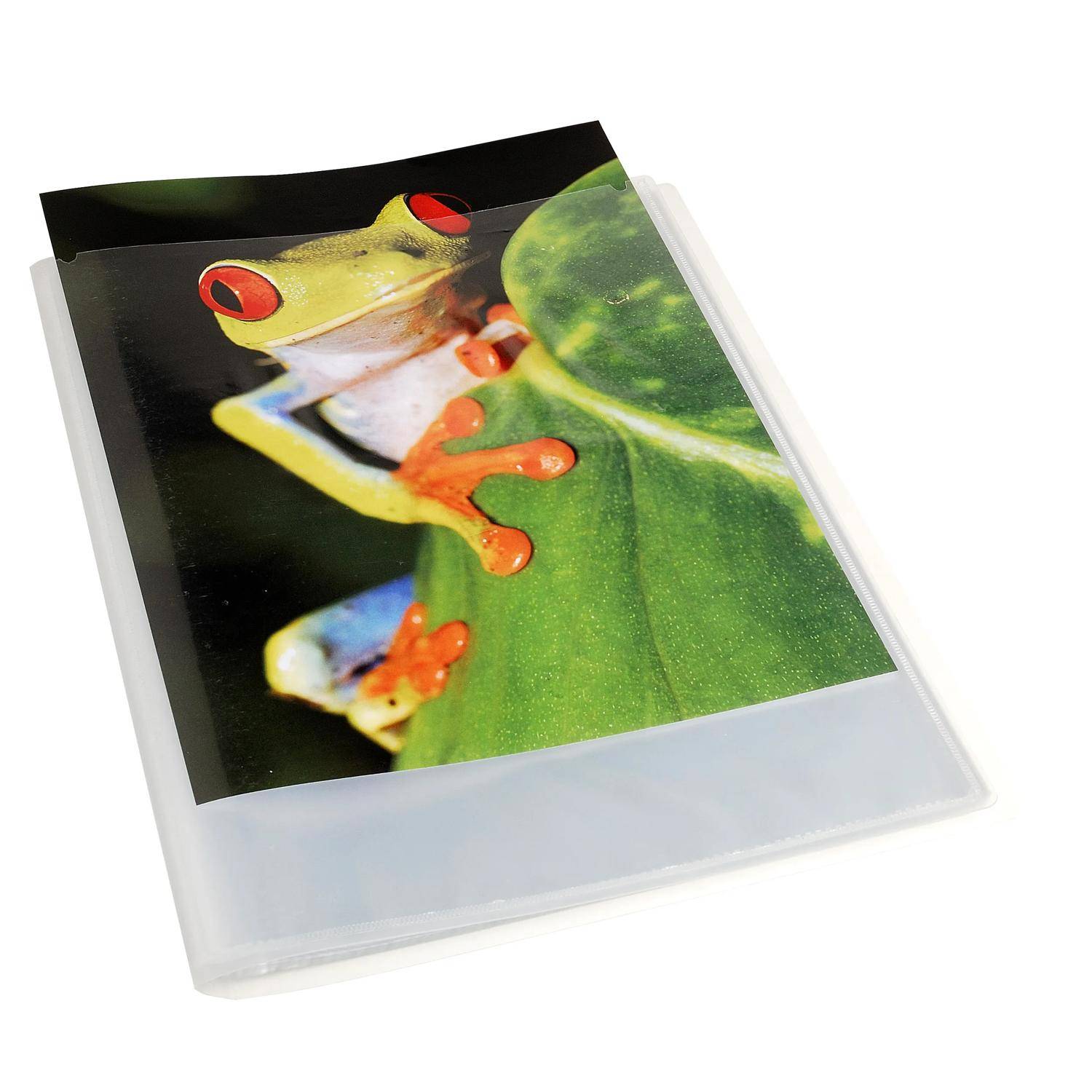 Exacompta 8x Sichtmapppen A4 PP mittelstark 80 Hüllen Transparent 5788E