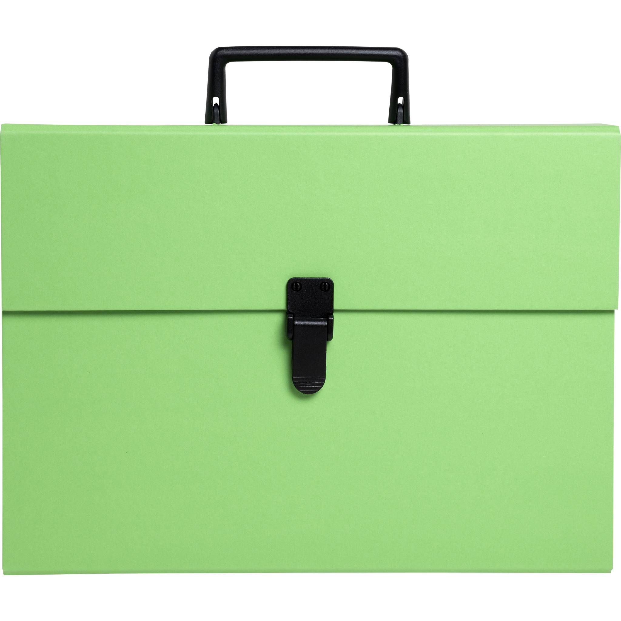 Exacompta 4x Dokumententasche mit Griff, 20 Fächer, für A4 - sortiert - 58420E