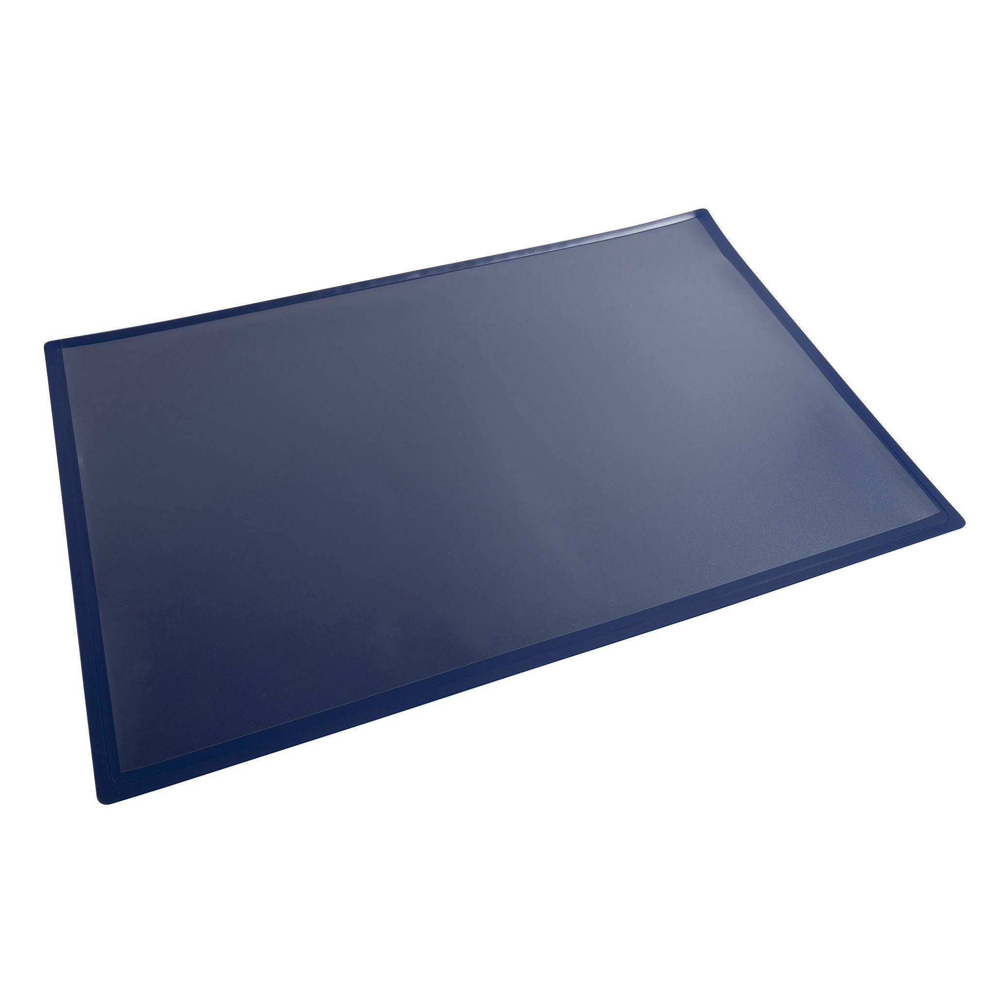 Exacompta 10x feste Schreibtischunterlage PVC 375x575 cm Blau 29782E