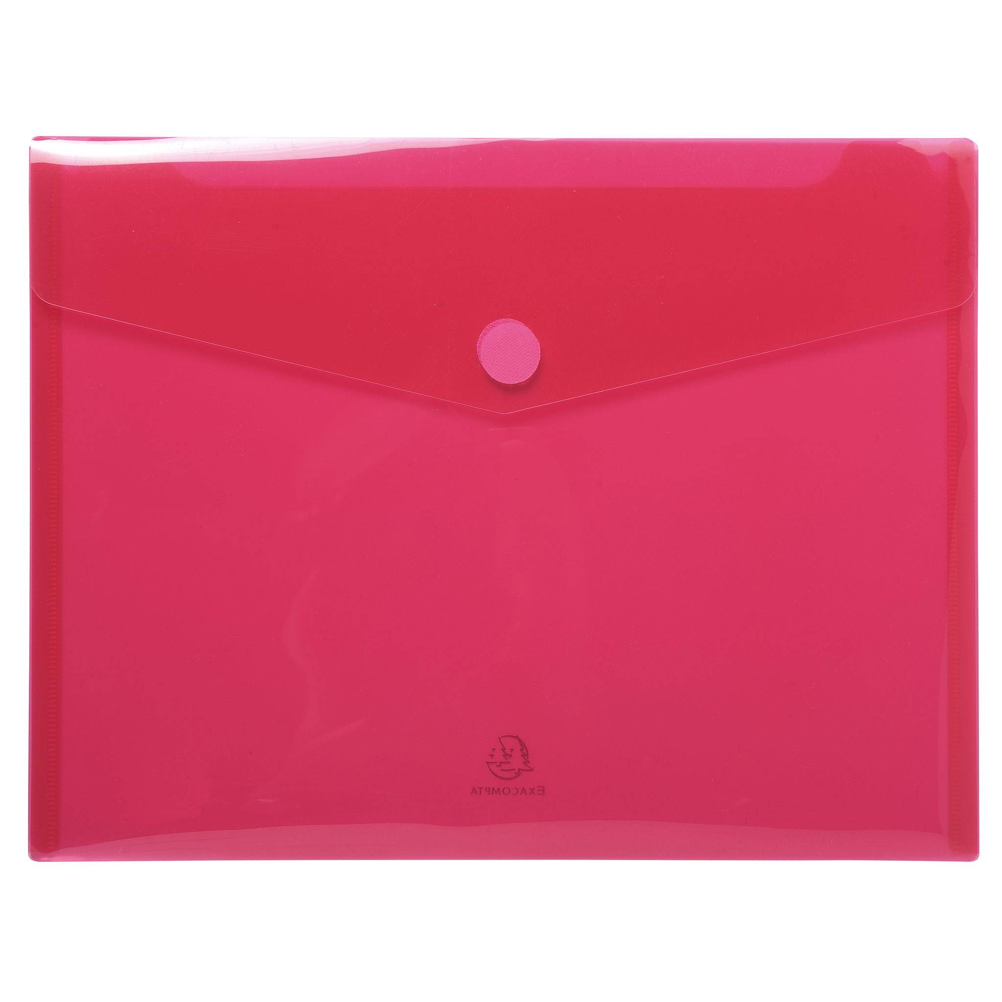 Exacompta 10x Pack 5 Prospekttaschen aus PP, A4 - sortiert - 56420E