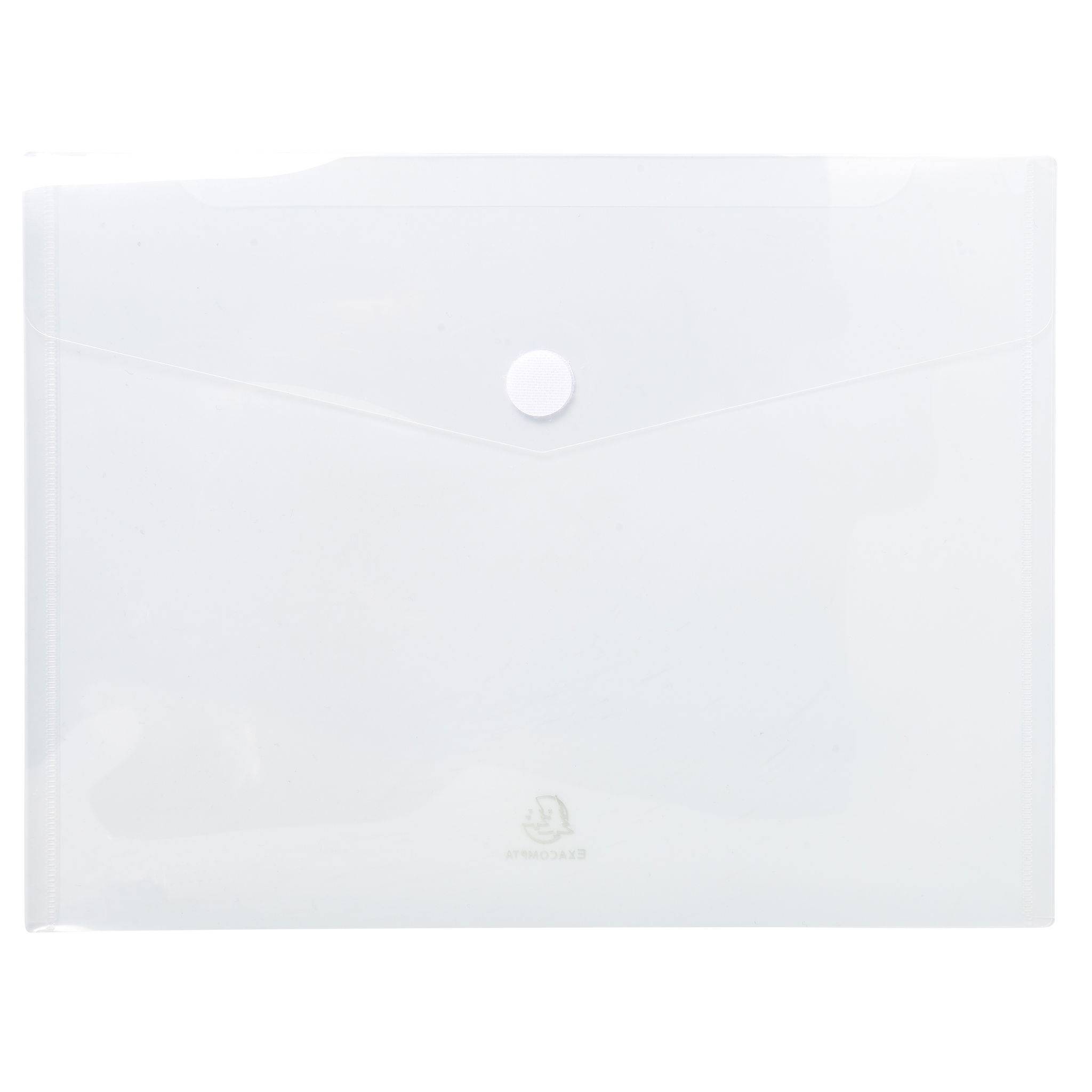 Exacompta 10x Pack 5 Prospekttaschen aus PP, A4 - sortiert - 56420E