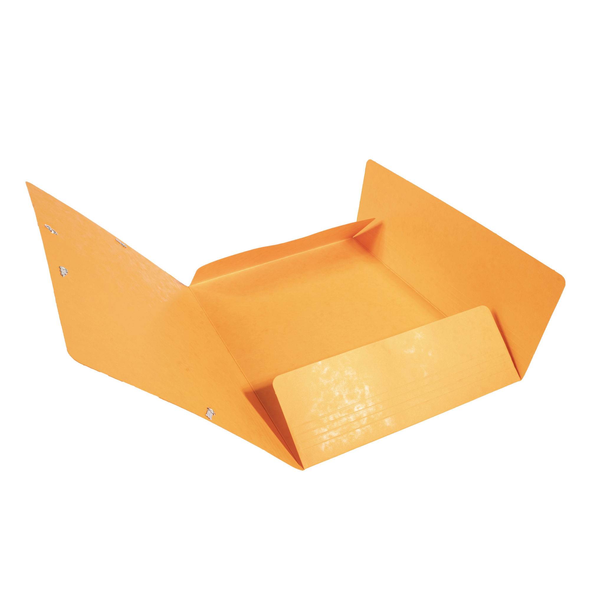 Exacompta 25x Sammelmappe + Gummizug 3 Klappen Karton 425g A4 MAXI Orange 17117H