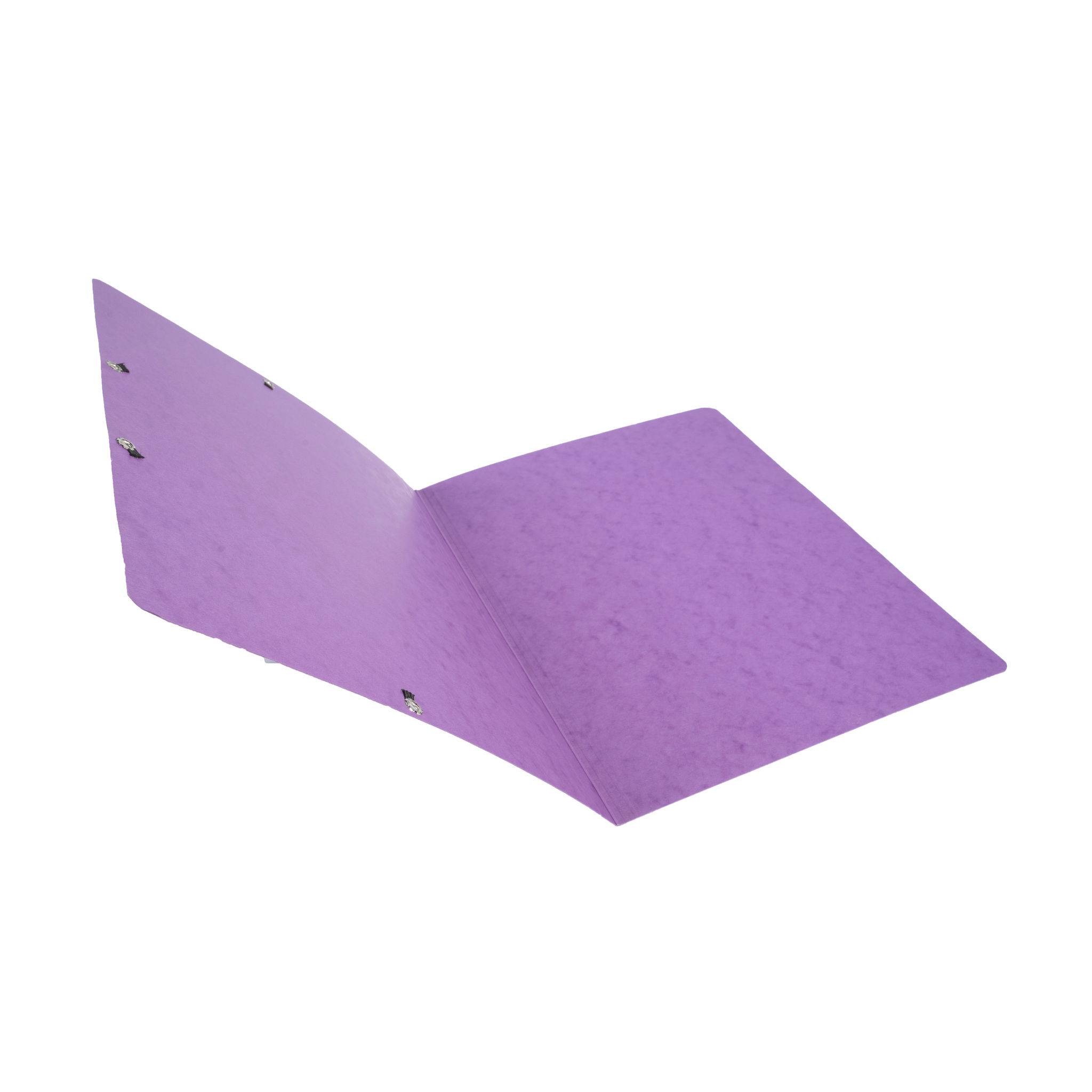 Exacompta 25x Eckspannmappe + Gummizug ohne Klappen, Karton, A4, Violett, 5568E