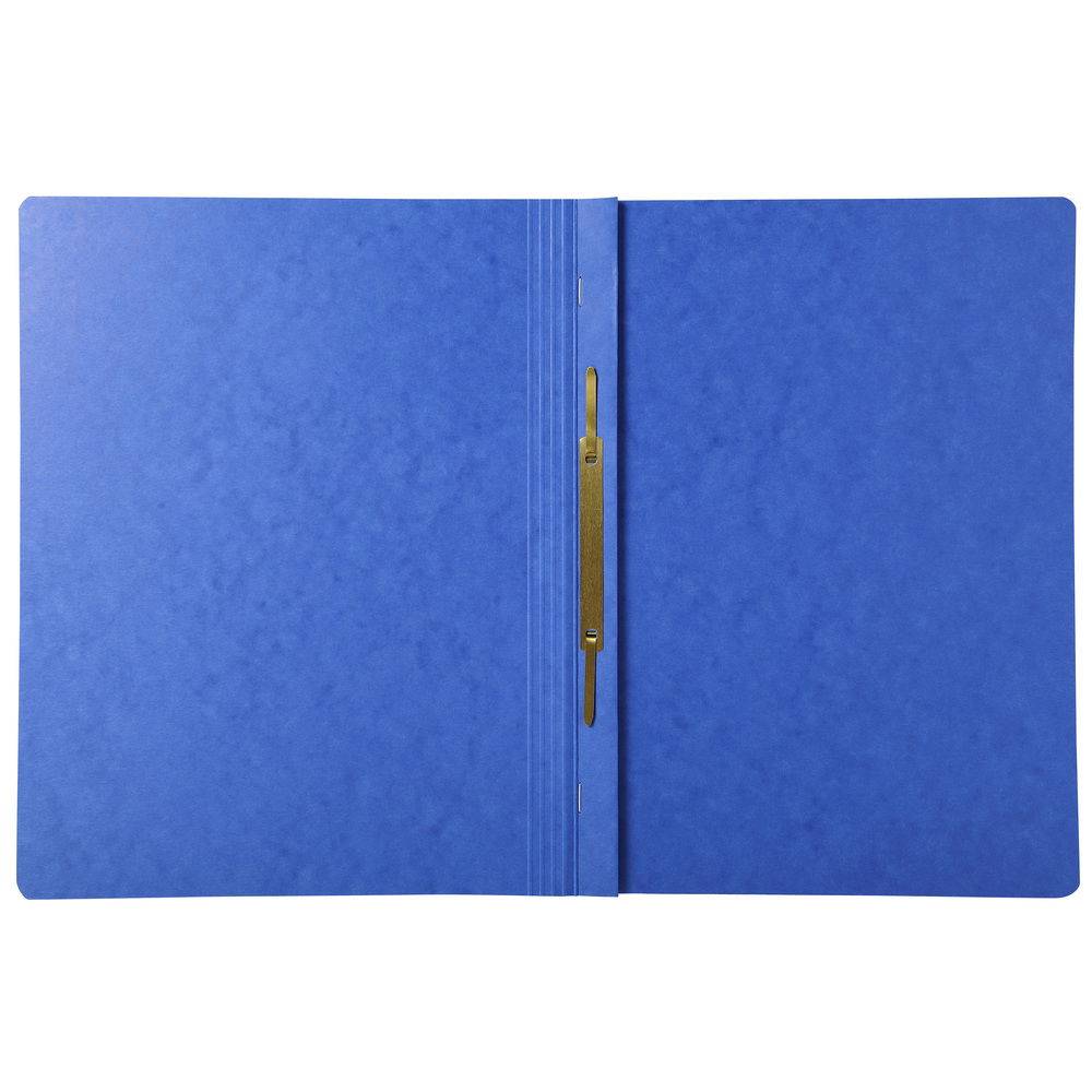 Exacompta 25x Schnellhefter Colorspan Krt., 355g/m2, A4, Dunkelblau, 380807B