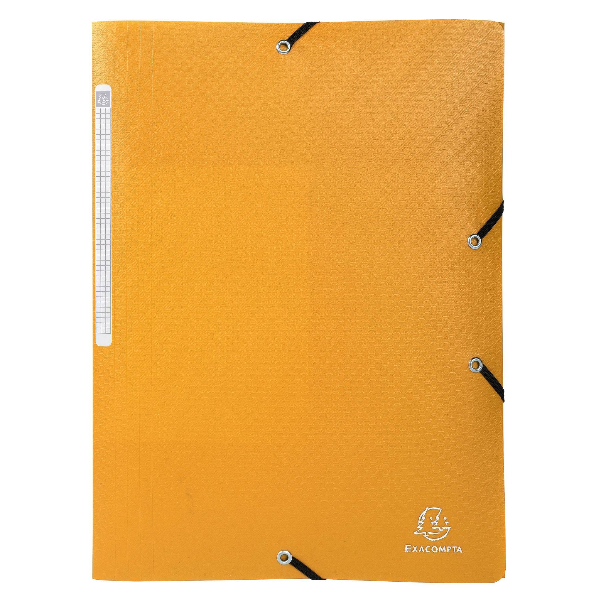 Exacompta 50x Sammelmappe +3 Klappen Gummizug PP 500µ A4 sortiert 55840E