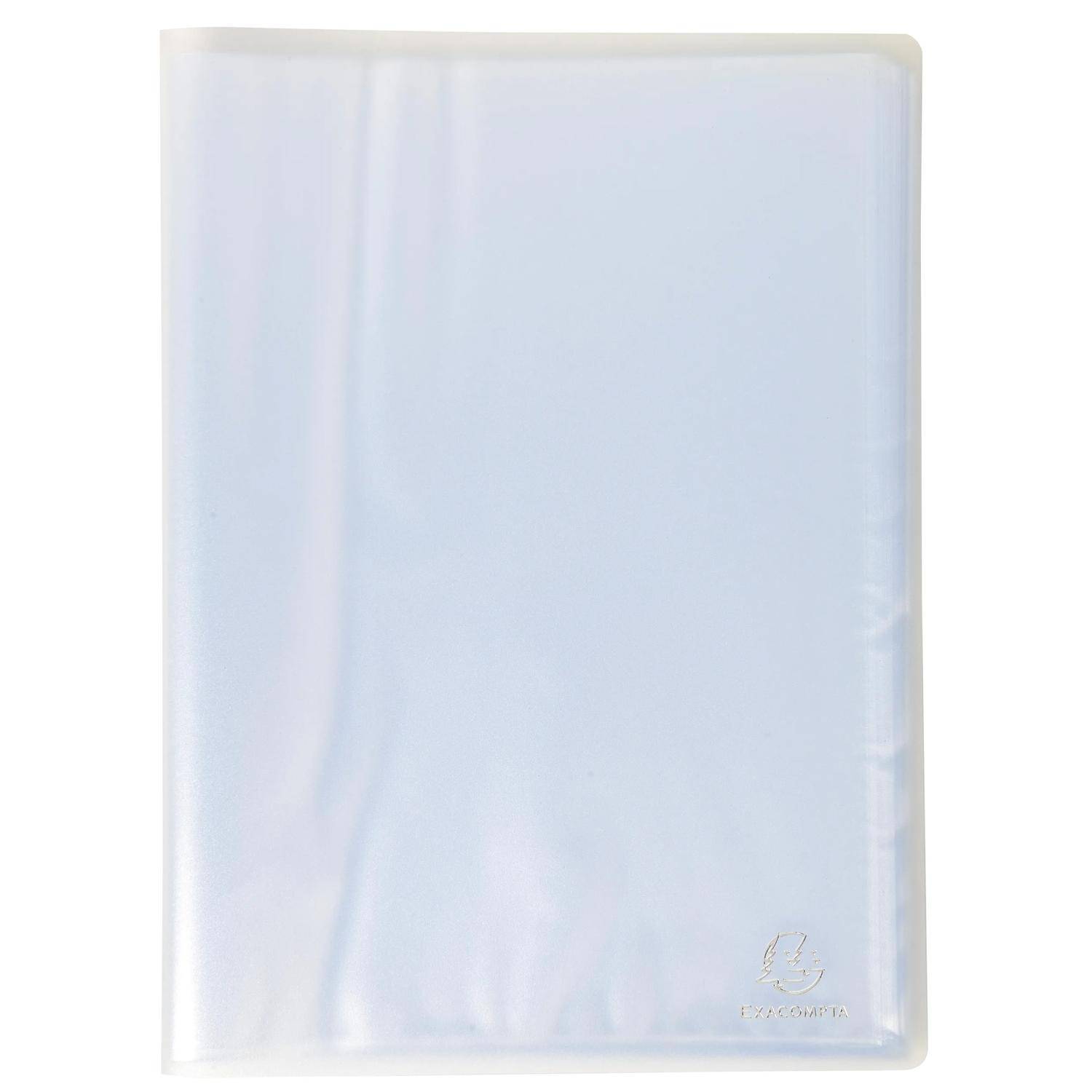 Exacompta 8x Sichtmappe PP 500µ + 100 Hüllen , A4, sortiert, 86069E