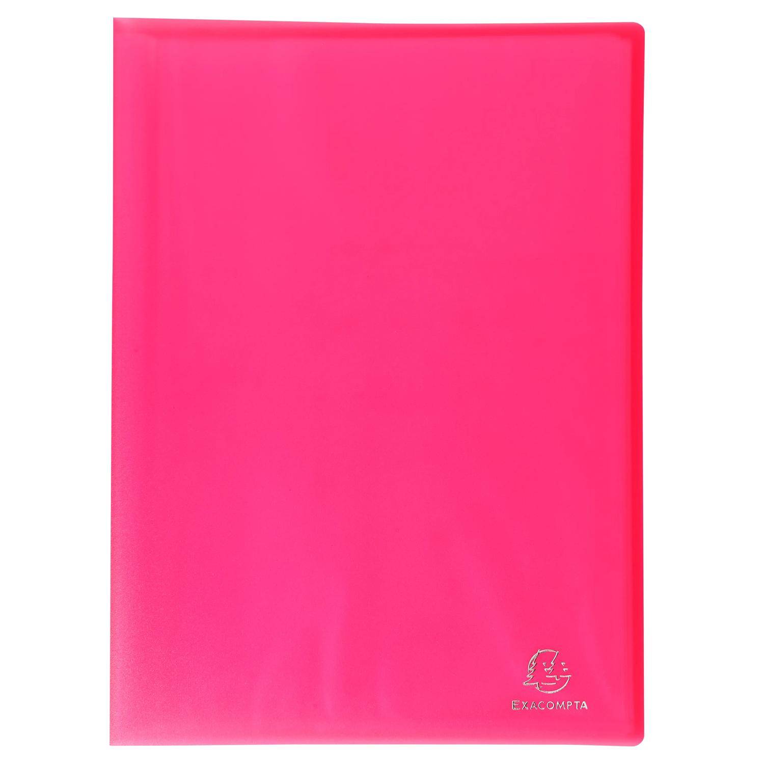 Exacompta 25x Sichtmappe PP 500µ + 10 Hüllen , A4, sortiert, 85169E