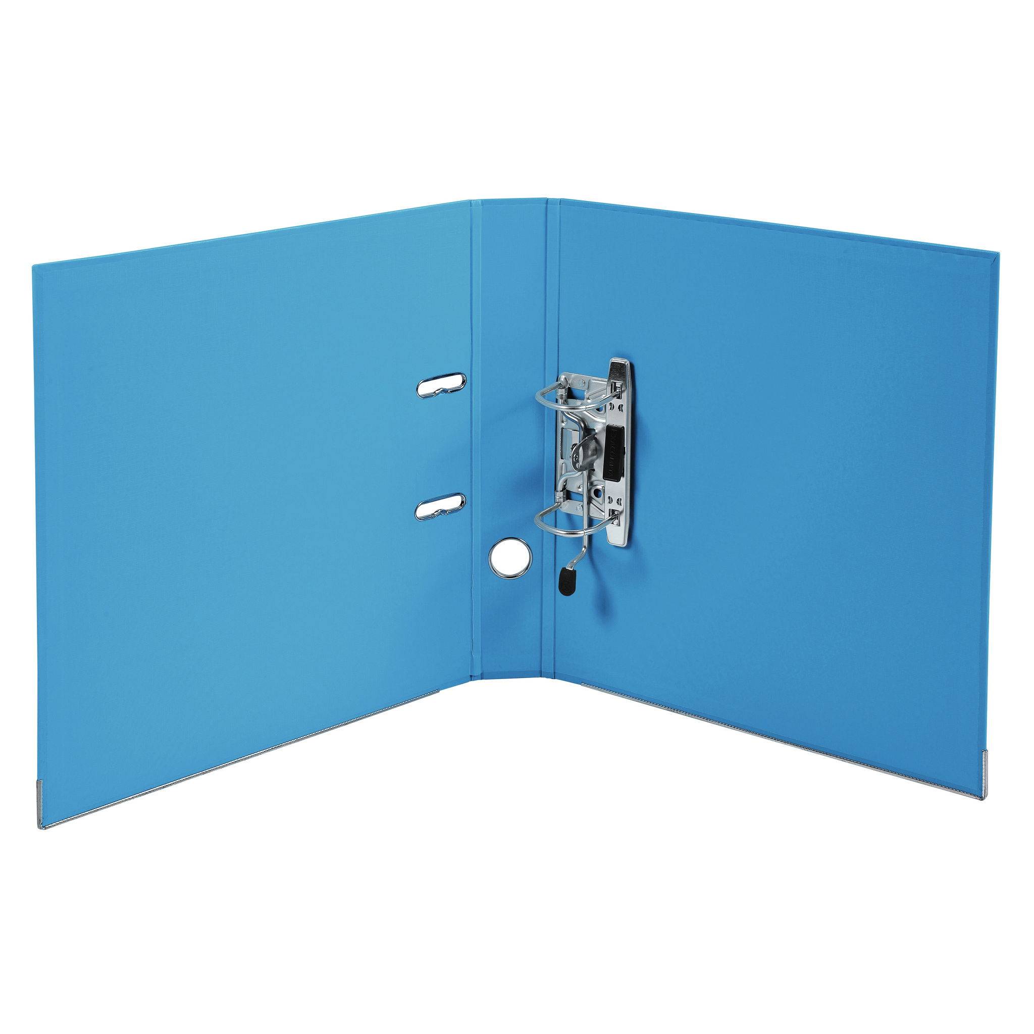 Exacompta 10x Ordner Prem'Touch außen PP Rücken 50mm A4 Maxi Hellblau 53102E