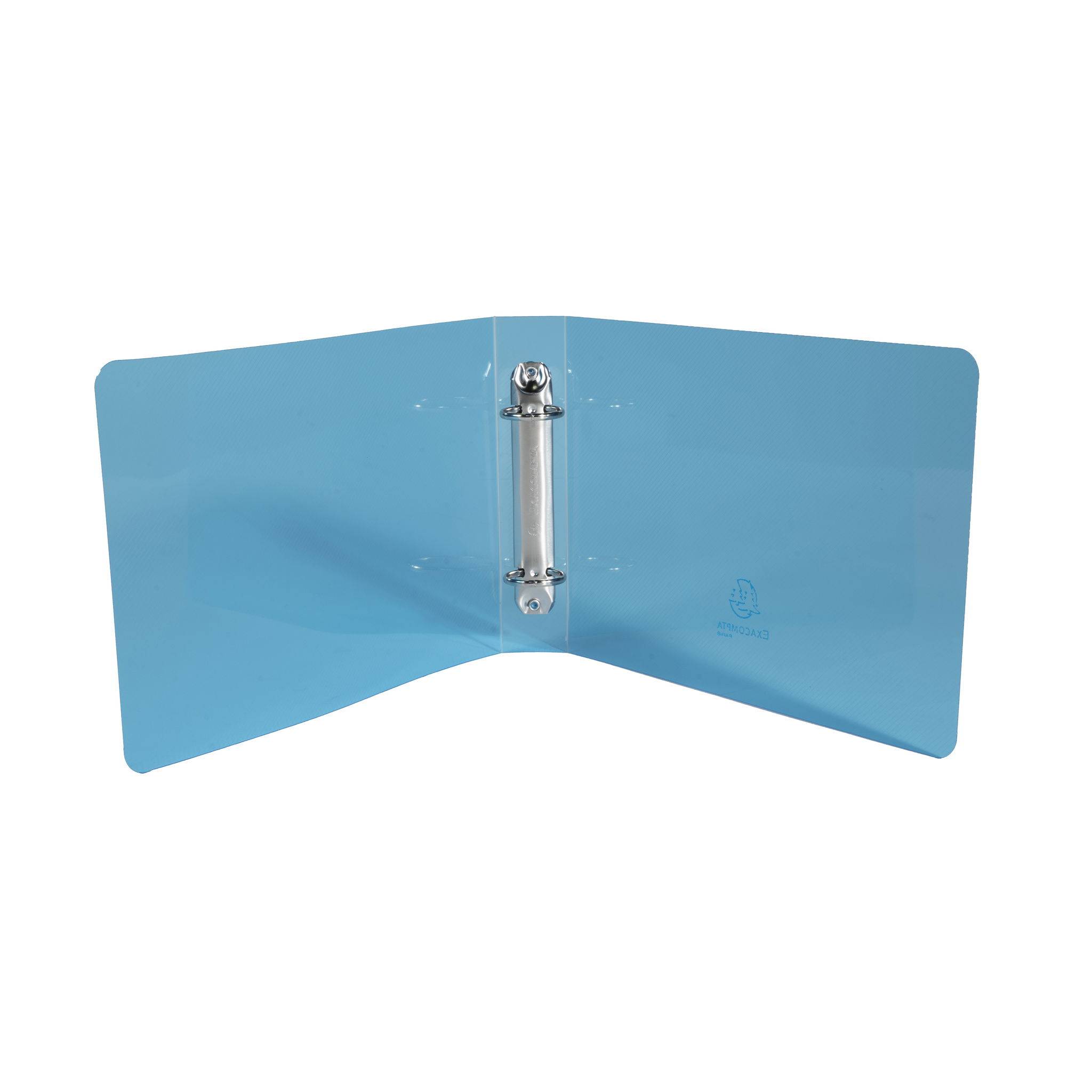 Exacompta 10x Ringbuch PP 700µ 2Ring 25mm Rücken 35mm 16x24cm für A5 Blau 51092E