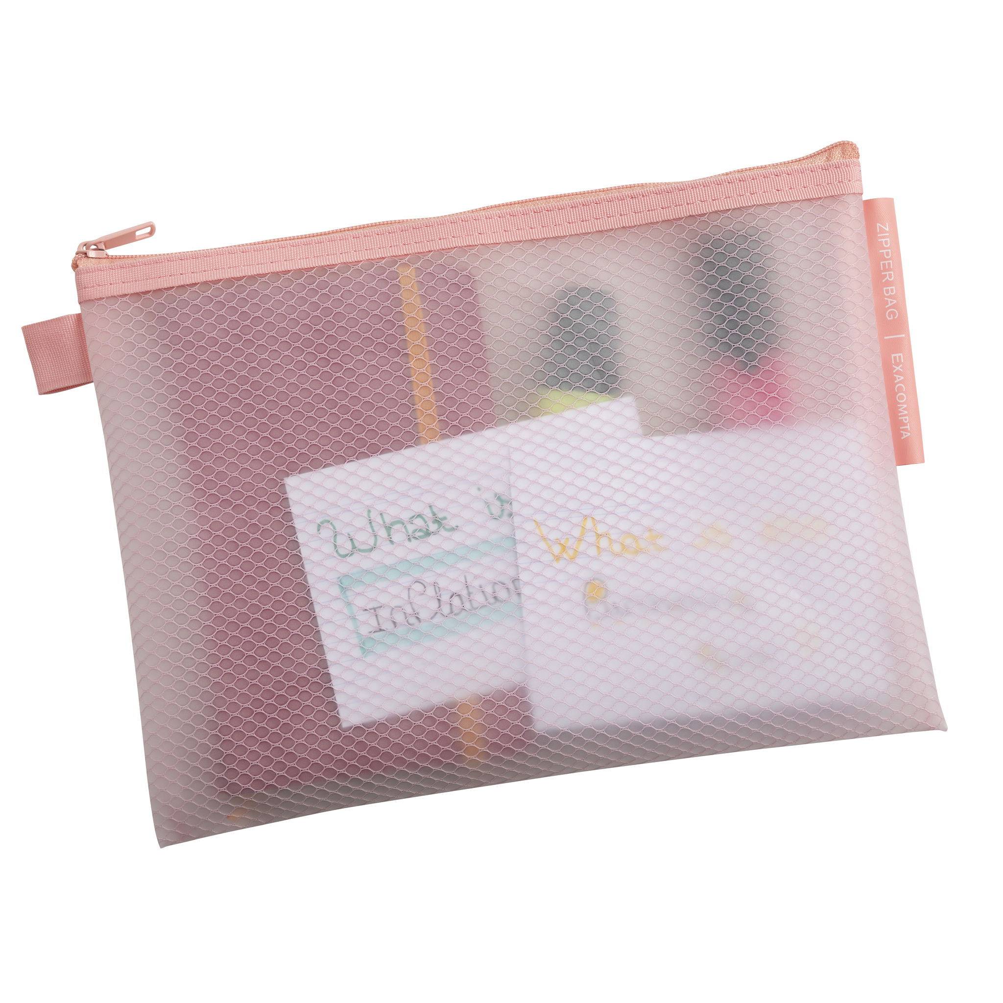 Exacompta 12x Hüllen/Etui A5 weichem Kunststoff, sortiert, 37140E