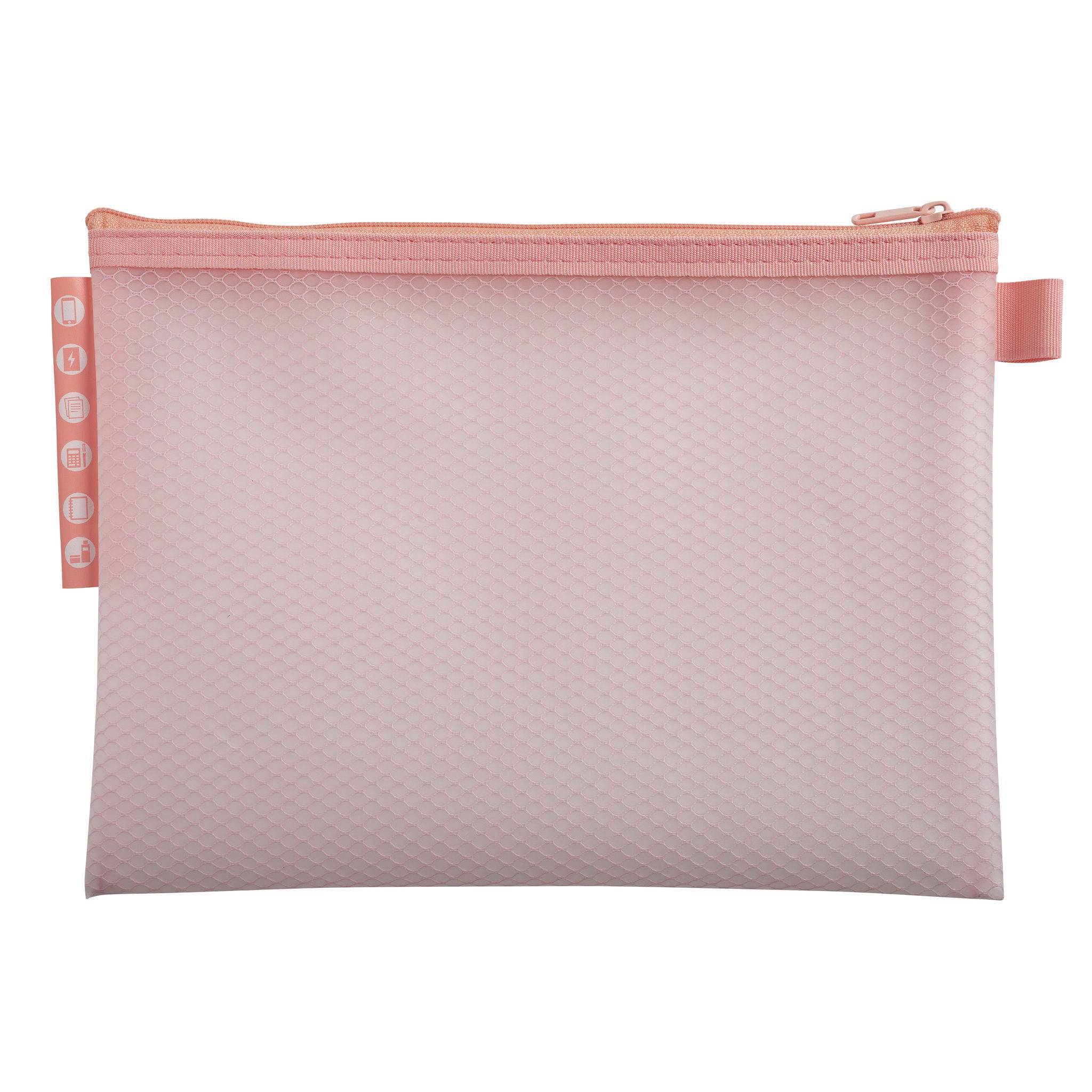 Exacompta 12x Hüllen/Etui A5 weichem Kunststoff, sortiert, 37140E