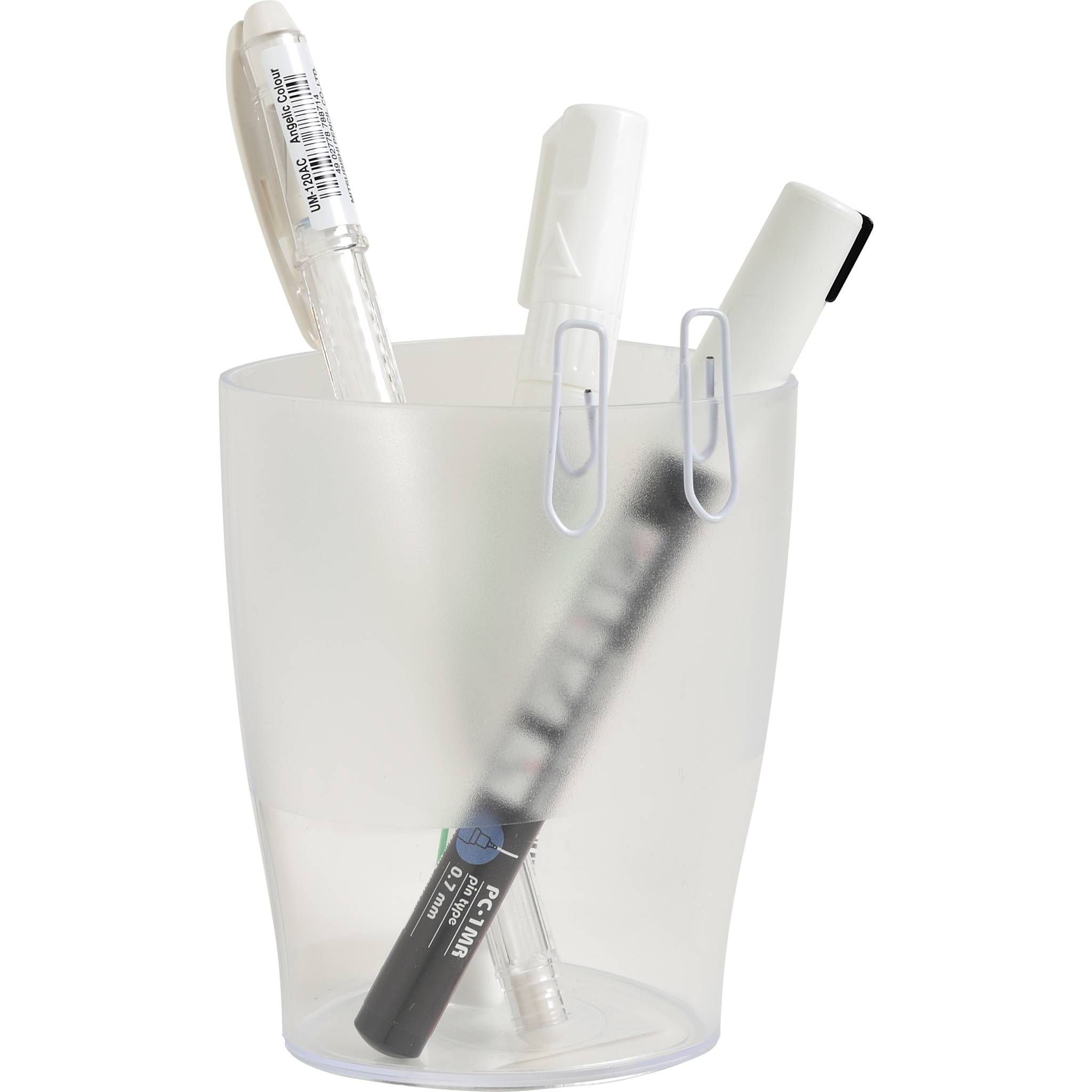 Exacompta 10x Stifteköcher ECOPEN - Kristall - 67623D