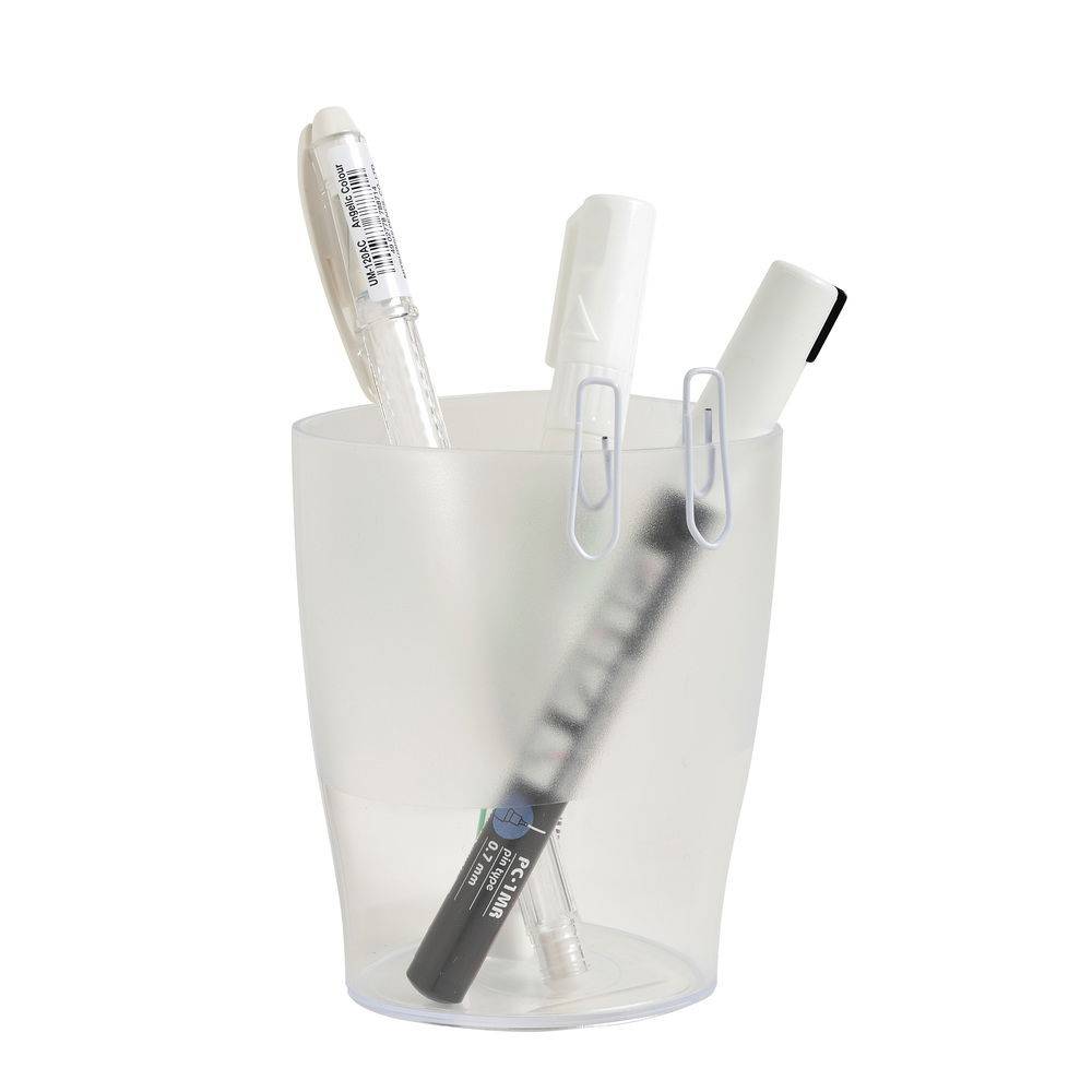 Exacompta 10x Stifteköcher ECOPEN - Kristall - 67623D