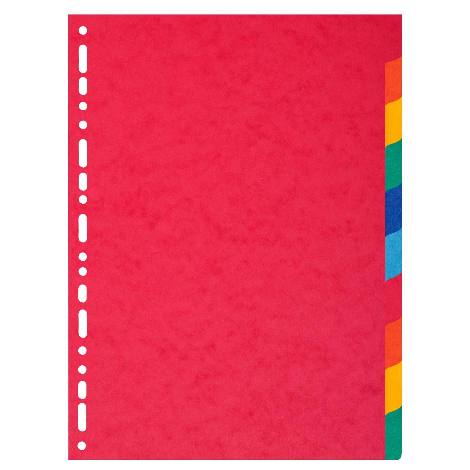 Exacompta 10x Register A4, Colorspan-Karton 225g, 10 Taben - 1410E