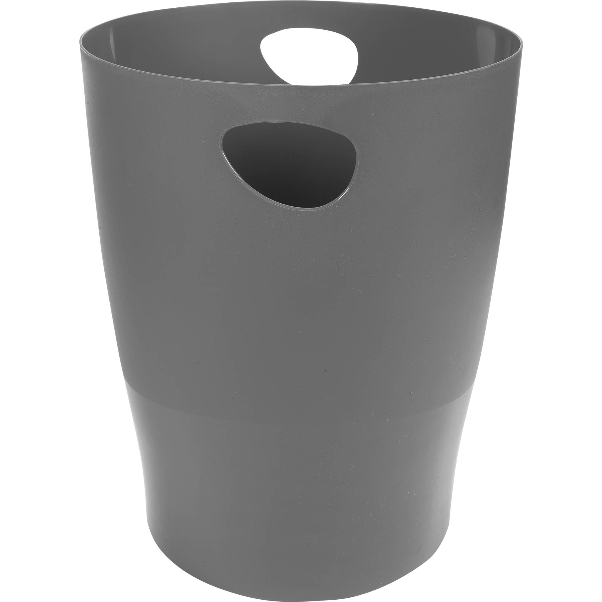 Exacompta 8x Papierkorb ECOBIN, 15 Liter, Office - Dunkelgrau - 45307D