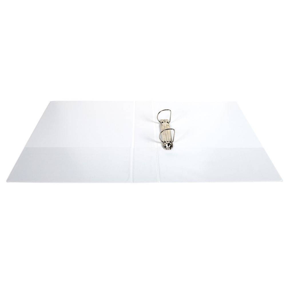 Exacompta 10x Ringbuch PP 2Ring 40mm in D-Form Rücken 64mm A4 Maxi Weiß 51823E