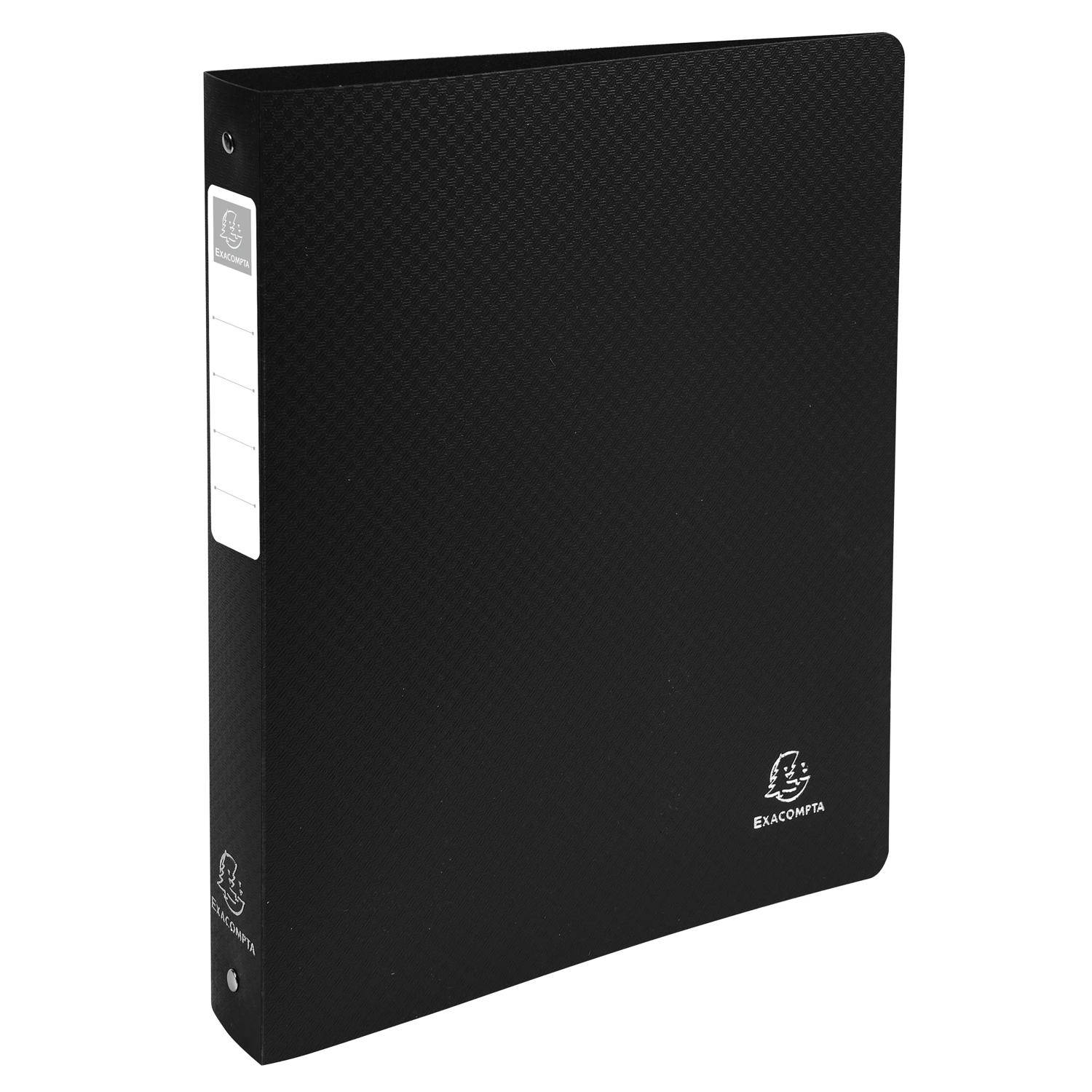 Exacompta 10x Ringbuch PP 1000µ 4Ring Rücken 40mm A4 Überbreite sortiert 51390E