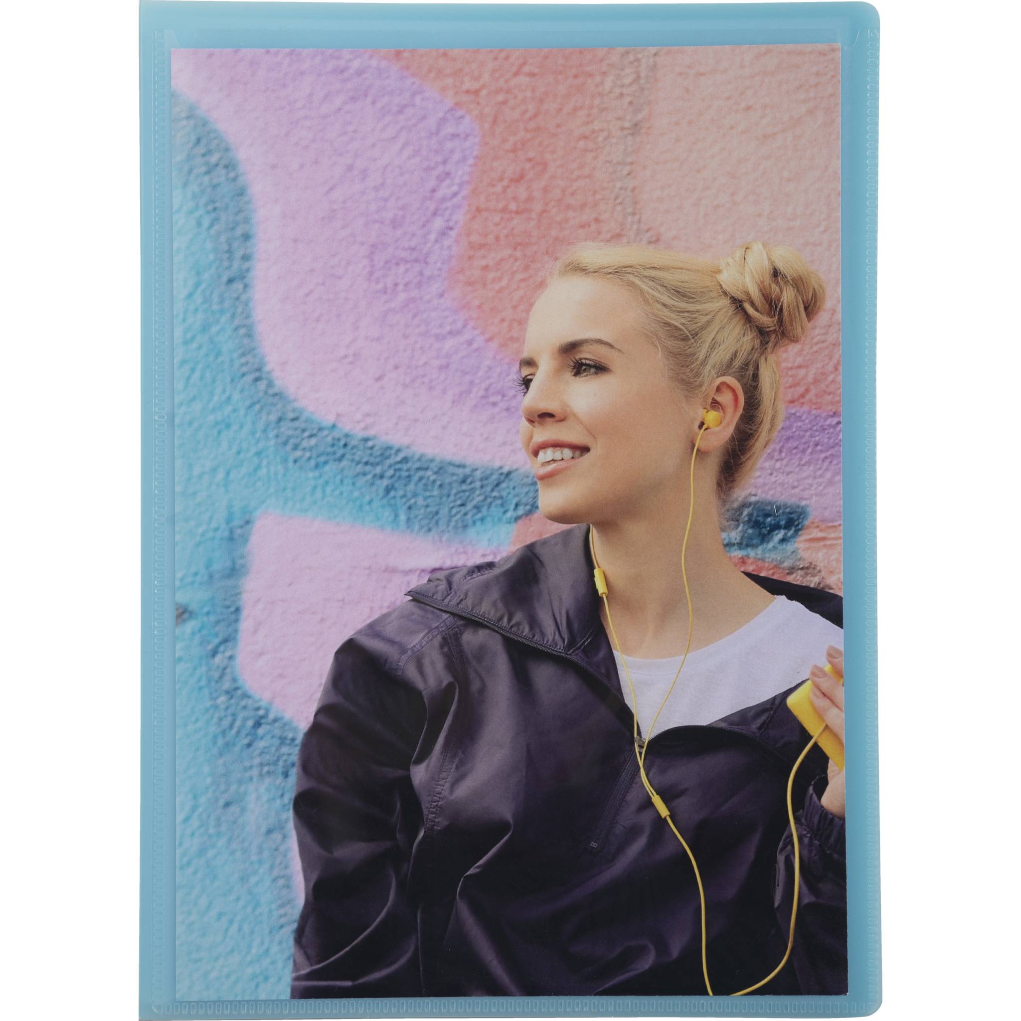 Exacompta 10x Sichtmapppen A5, PP, 20 Hüllen, Kreacover Pastell, sortiert, 5810E