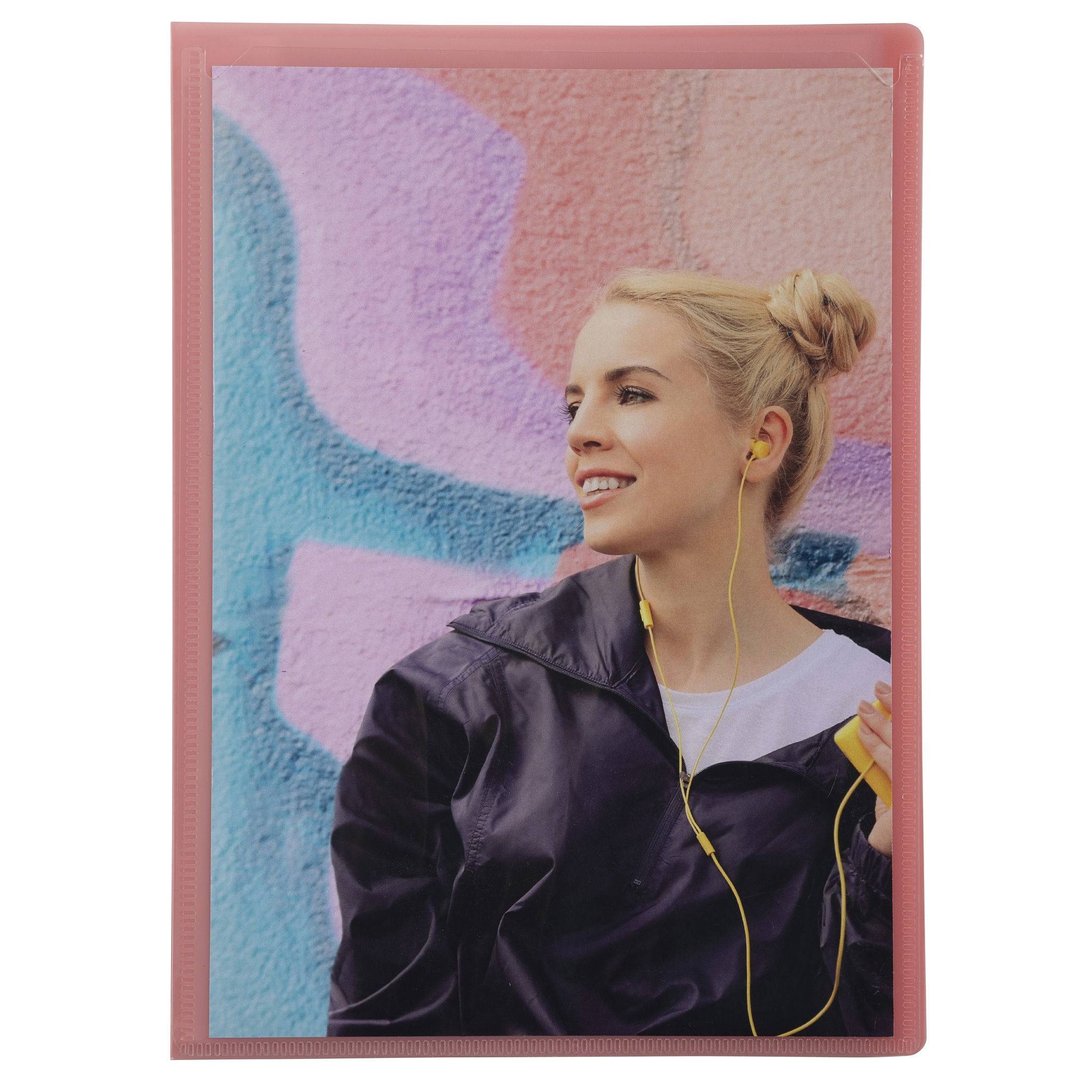 Exacompta 10x Sichtmapppen A5, PP, 20 Hüllen, Kreacover Pastell, sortiert, 5810E