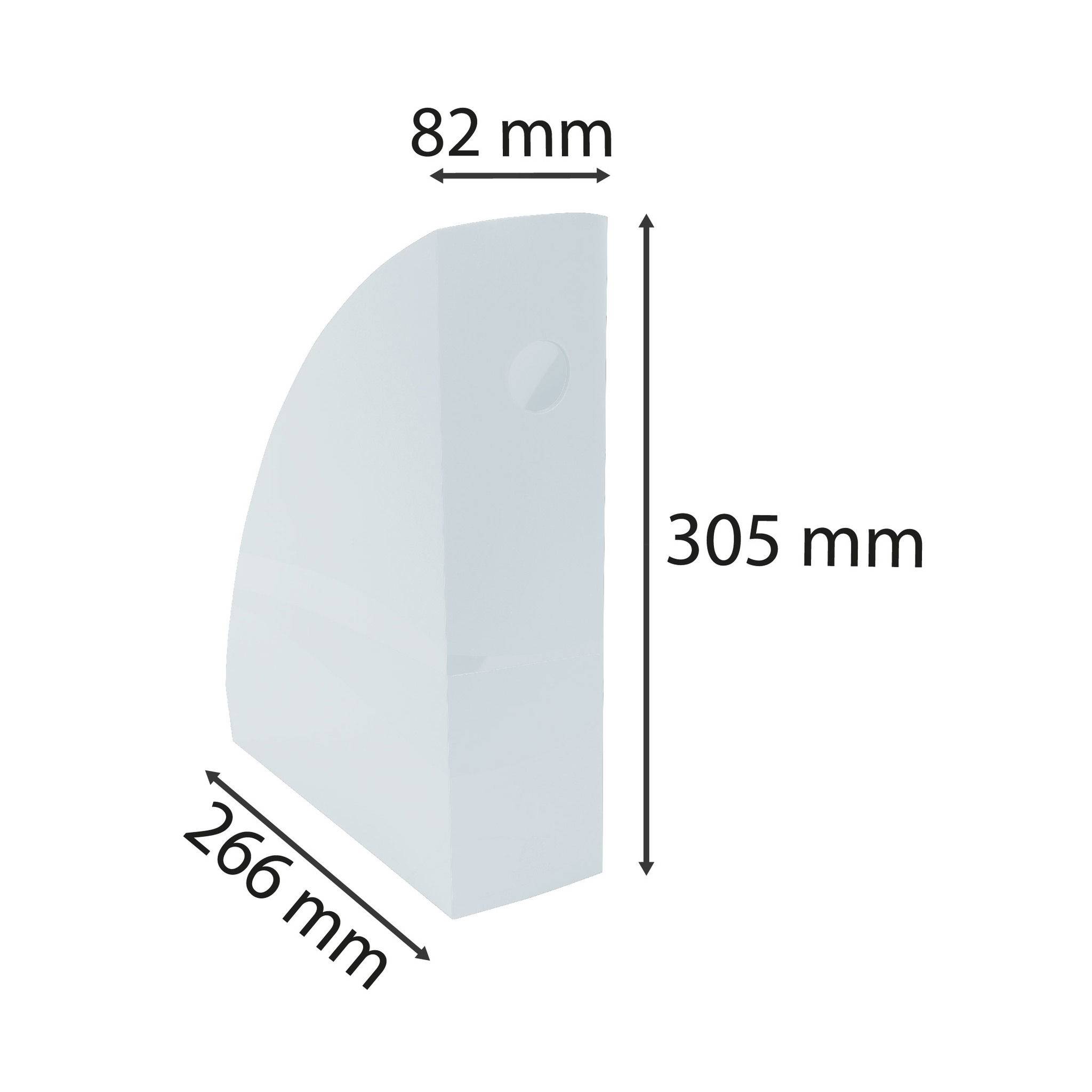 Exacompta 6x Stehsammler MAG-CUBE, Aquarel - Pastellblau - 18262D