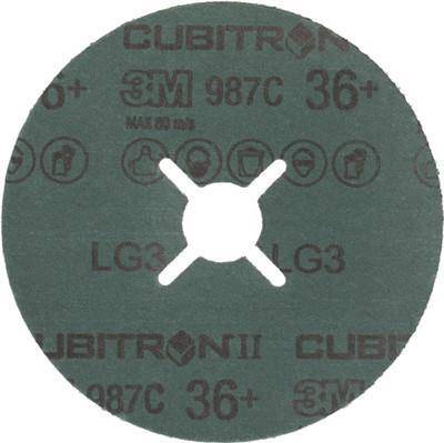 3M Fiberscheibe Cubitron II 987 C D.125mm K.60+ INOX Keramikkorn 3M (7000028199)