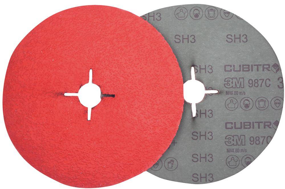 Fiberschleifscheibe Cubitron II 987C 125mm P060+ 3M - Artikel: 0051141276465