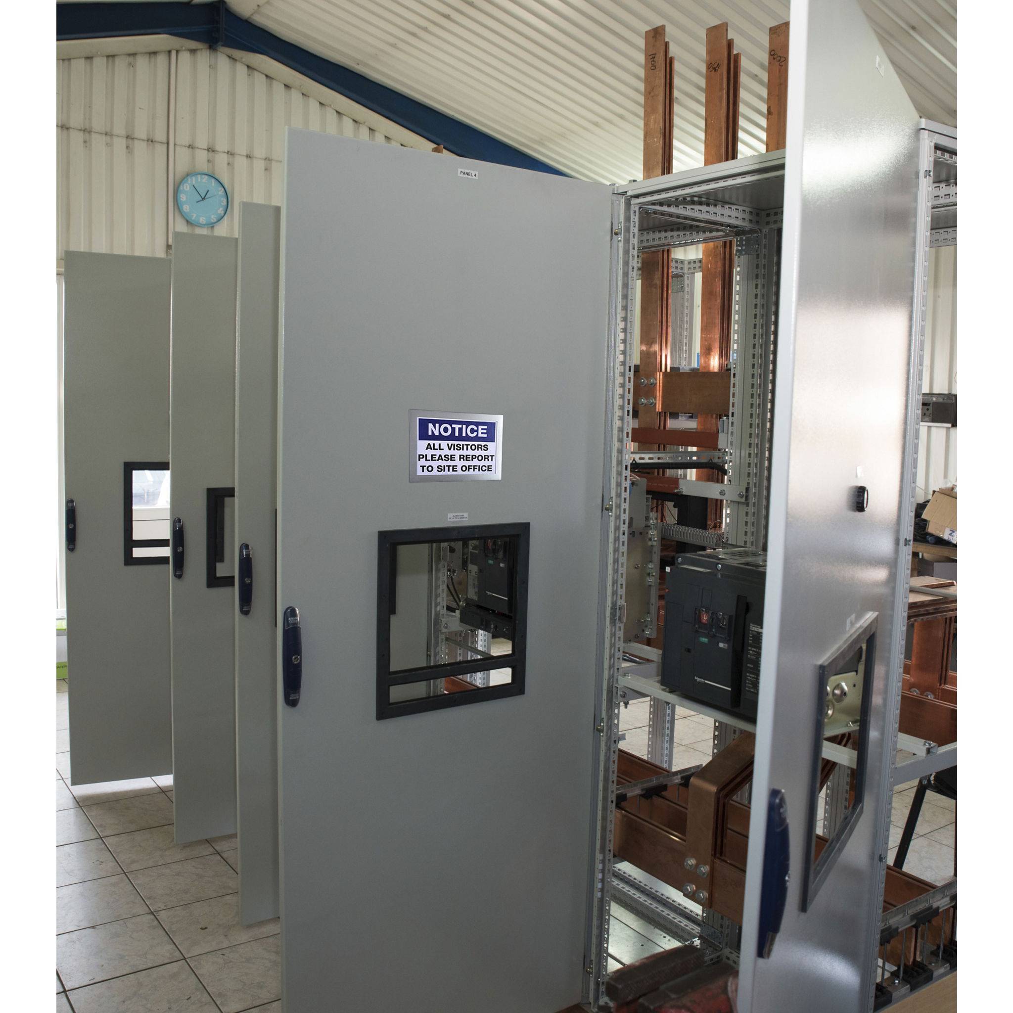 Exacompta 5x Magnetische Wandhülle A5 - Silber - 39100E