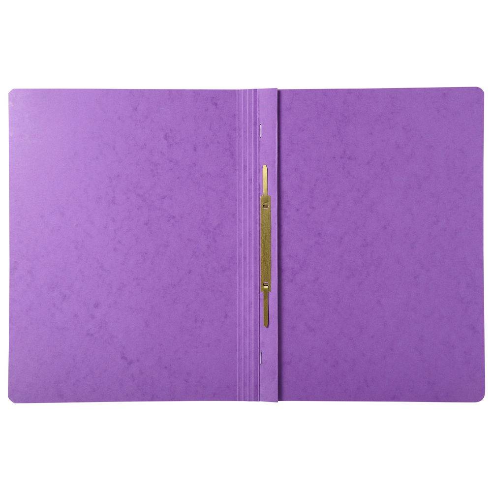 Exacompta 25x Schnellhefter Colorspan Krt., 355g/m2, A4, Violett, 380812B