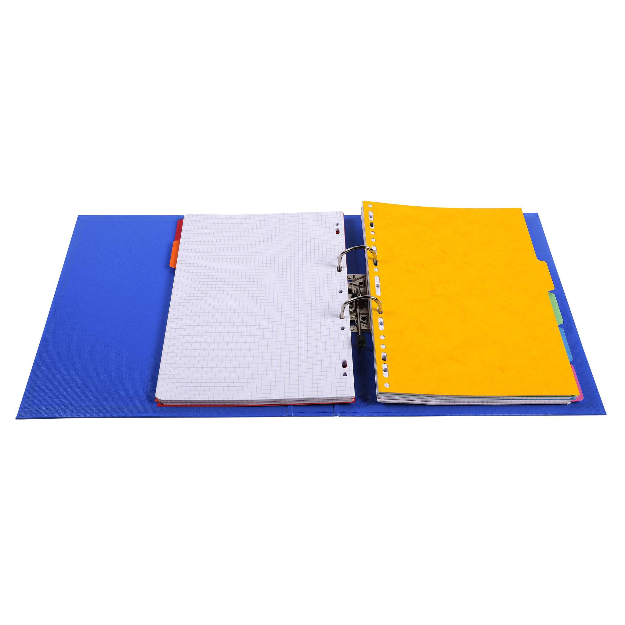 Exacompta 10x Ordner Prem'Touch PVC Rücken 50mm A4 Maxi Dunkelblau 53552E