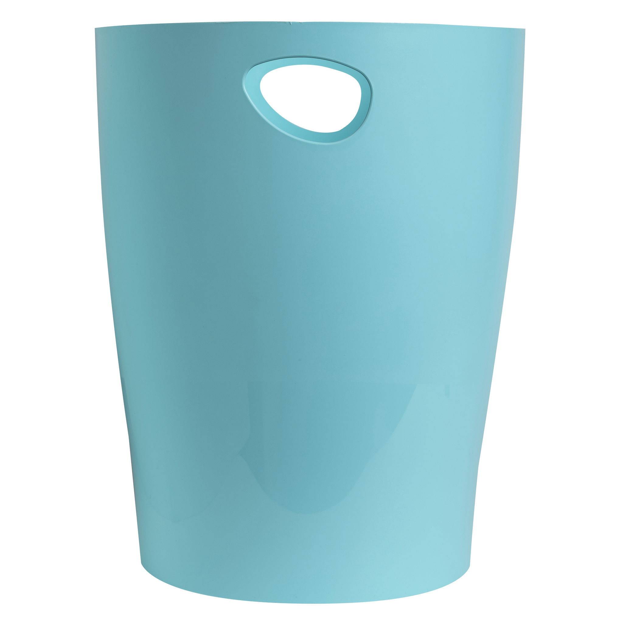 Exacompta 8x Papierkorb Ecobin, 15 Liter, Aquarel - Pastellgrün - 45363D