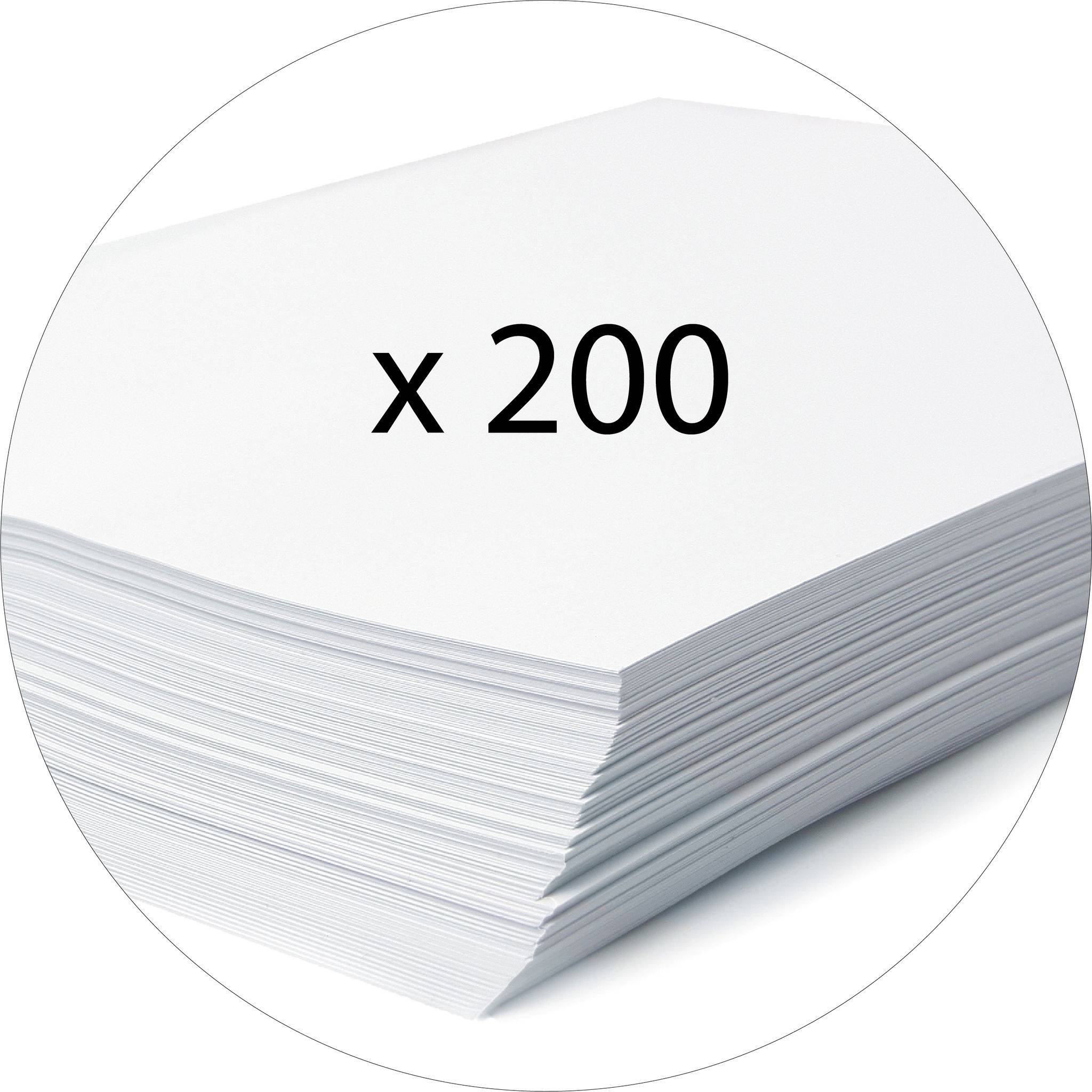 Exacompta 8x Archivbox Karton, 600g, Rücken 25mm + Etikett, A4, Rot, 50305E
