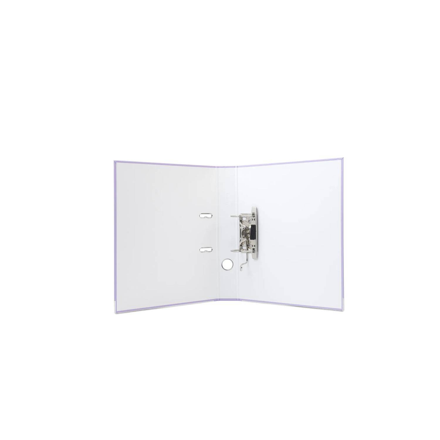 Exacompta 20x Ordner PP, + 2 Ringen, Rücken 50mm, 32x29cm A4, Lila, 915417B
