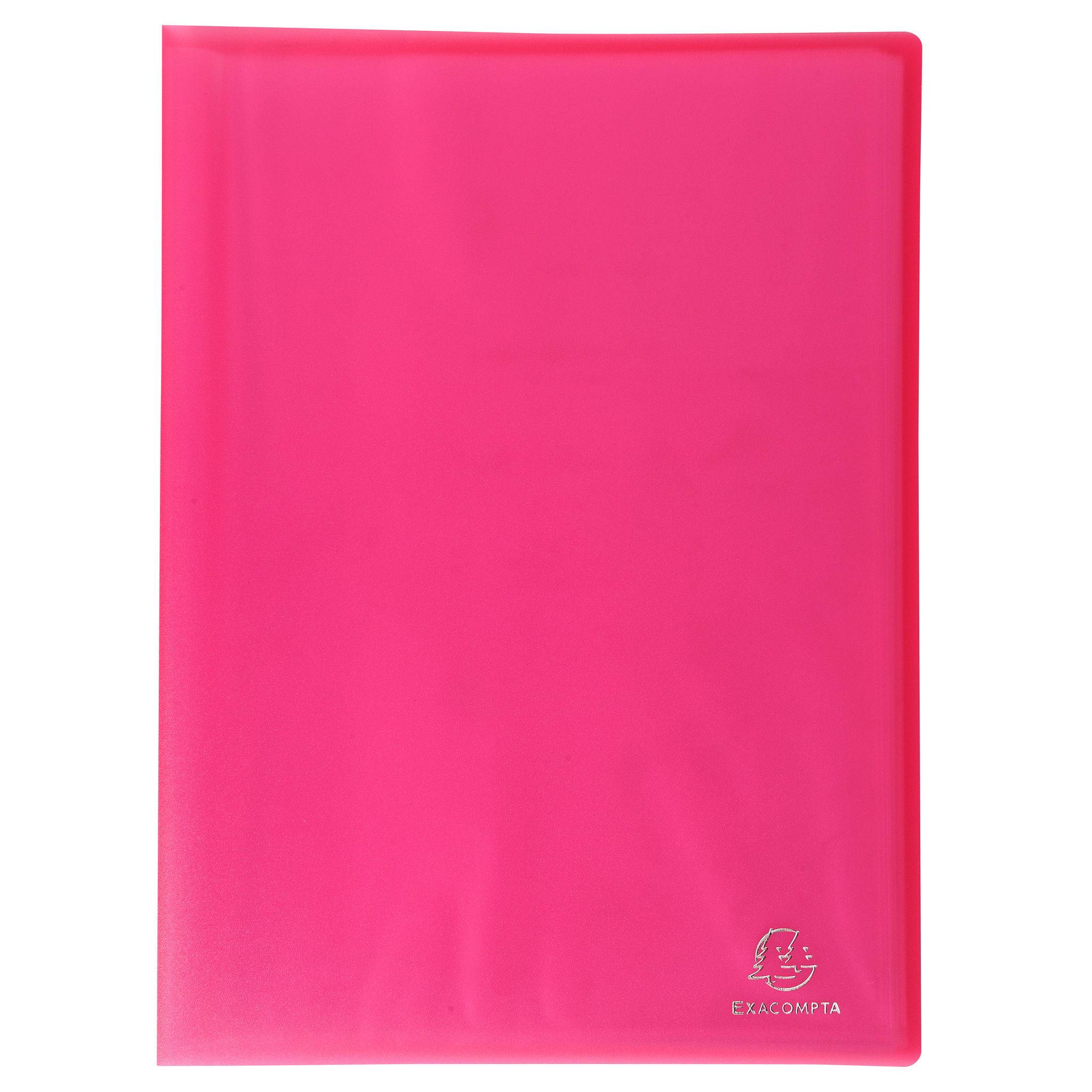 Exacompta 8x Sichtmappe PP 500µ + 90 Hüllen , A4, sortiert, 85969E