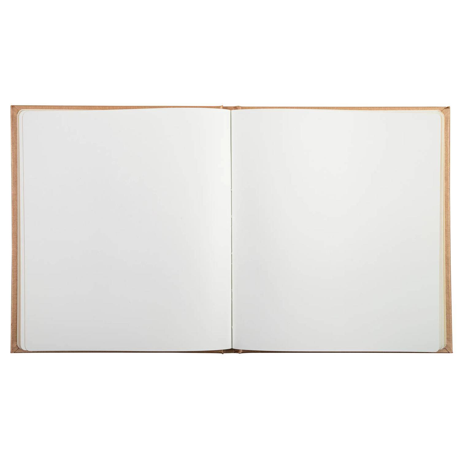 Exacompta 2x Gästebuch PALMYRE 140 Seiten Kanten in Gold 21x19 cm Sortiert 952E