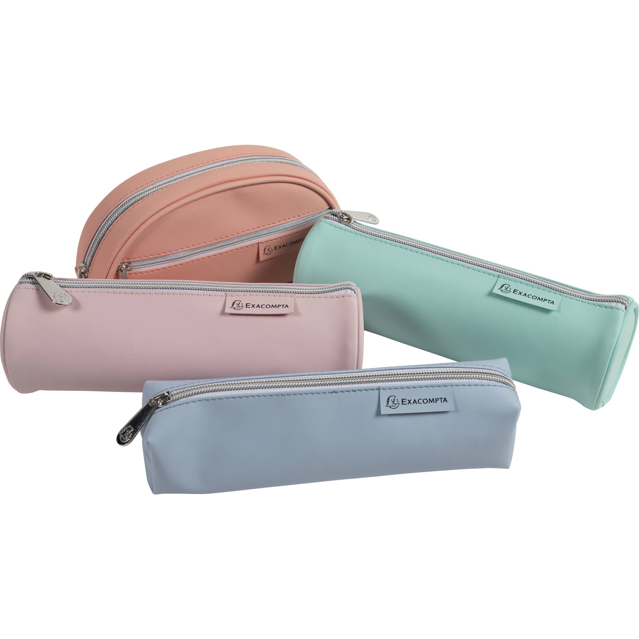 Exacompta 18x Schlampermäppchen in 3 verschiedenen Formen 4 sortiert 52560E