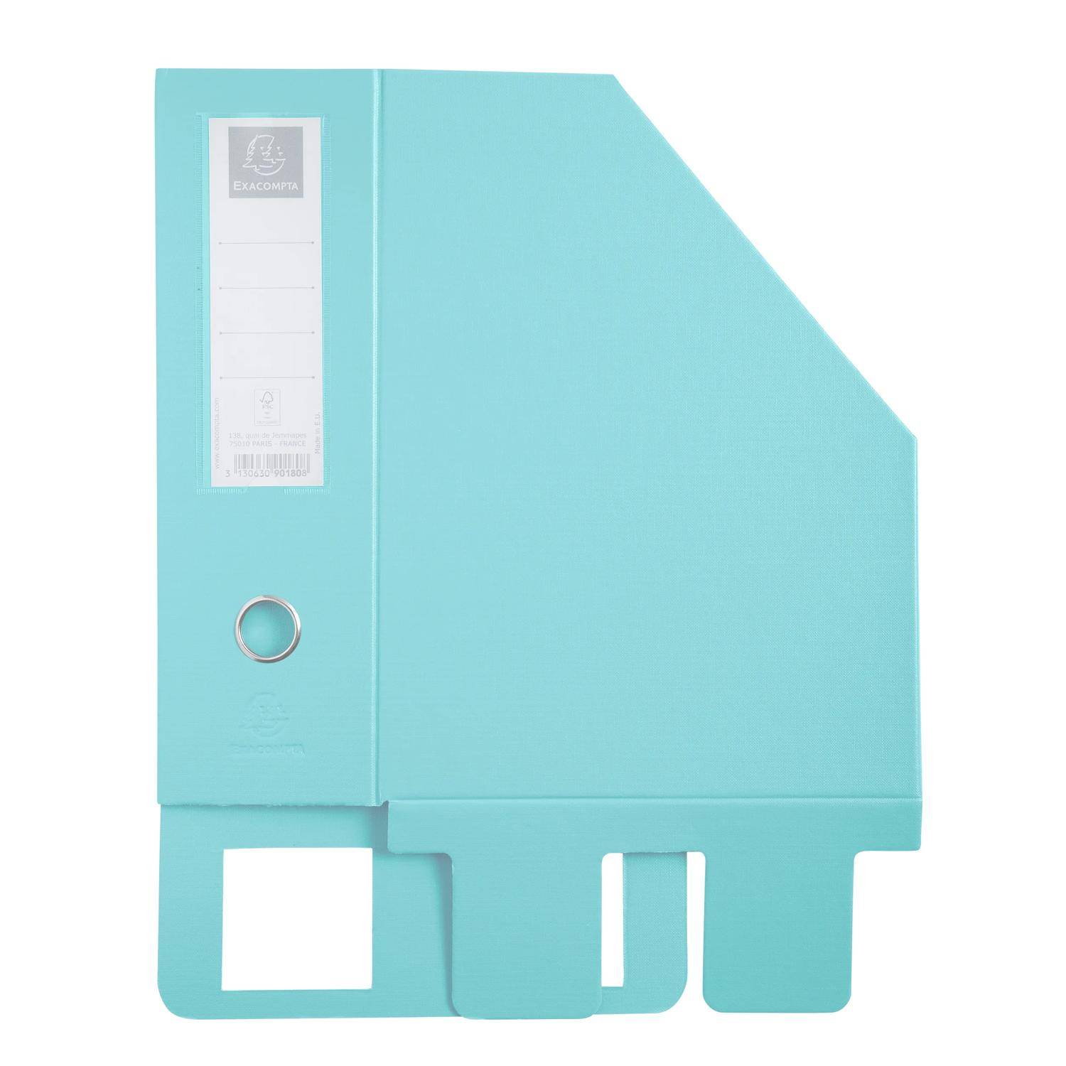 Exacompta 10x Stehsammler PP, Rücken 100mm, 23x31cm A4, sortiert, 90180E