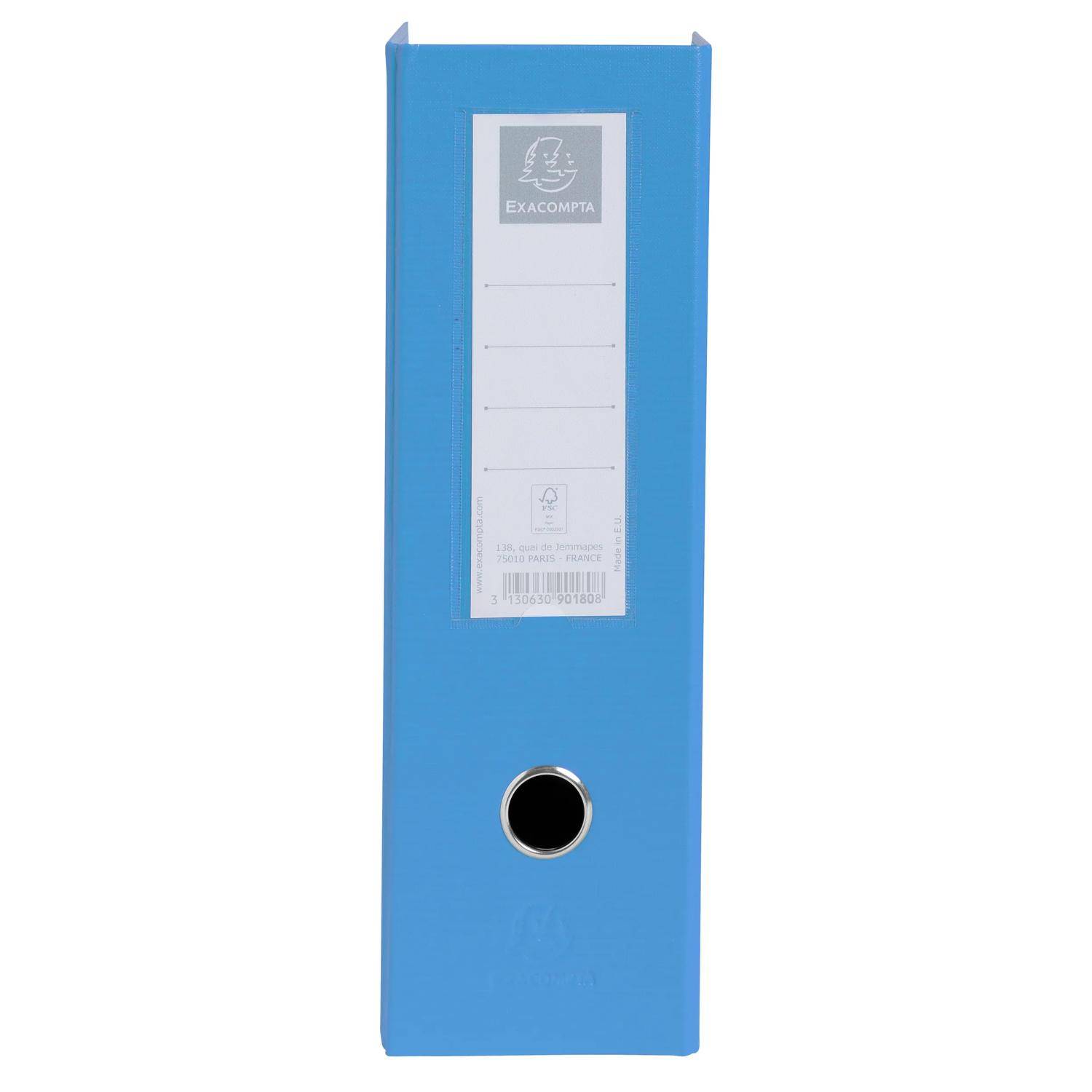 Exacompta 10x Stehsammler PP, Rücken 100mm, 23x31cm A4, sortiert, 90180E