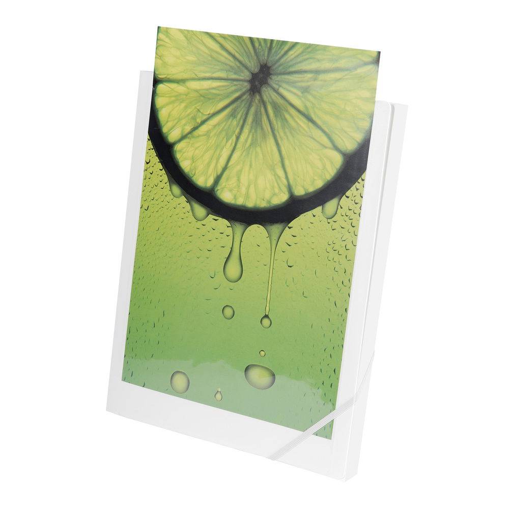 Exacompta 17x Archivbox PP 700µ, Rücken 25mm, A4, Kreacover, Weiß, 59589E