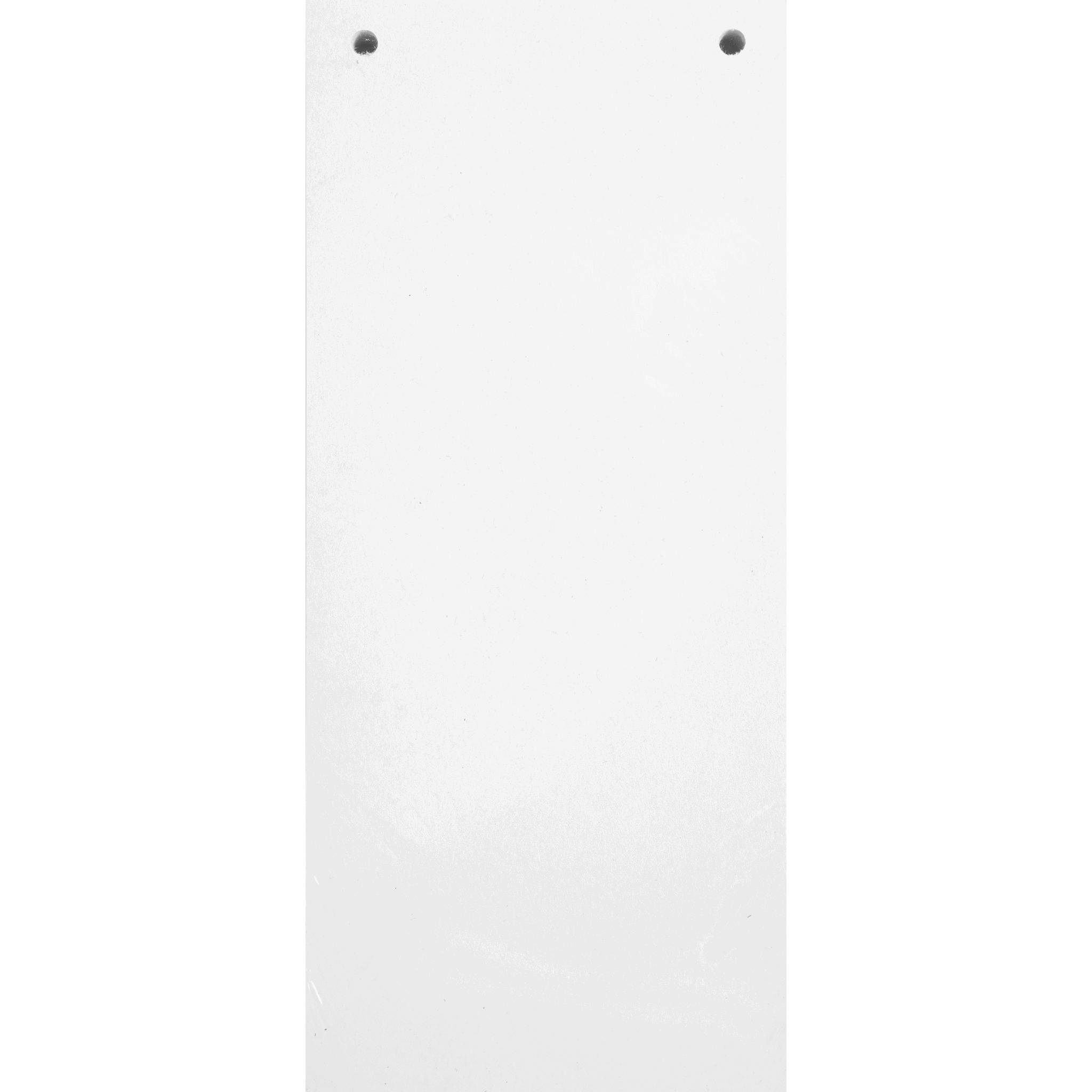 Exacompta 12x 100 Trennstreifen 2-fach gelocht RC Kart 105x240mm Weiß 13405B