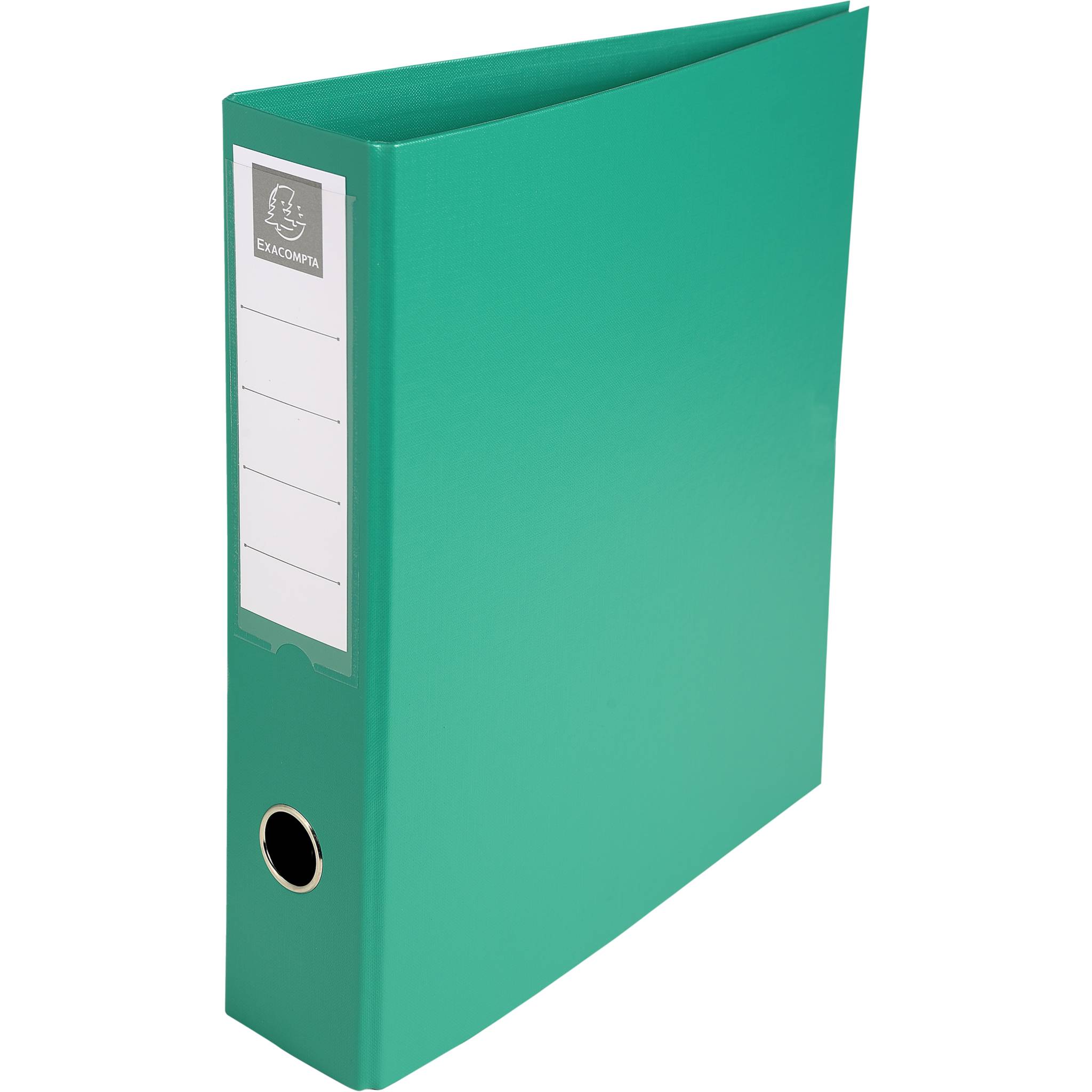 Exacompta 10x Ringbuch Karton 4Ring 50mm Rücken 70mm 32x29cm A4 Maxi Grün 51743E