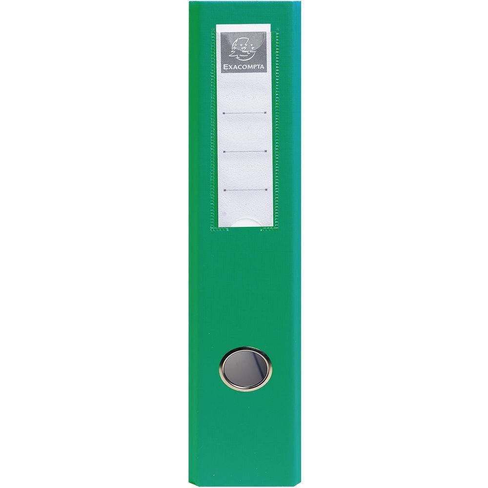 Exacompta 10x Ringbuch Karton 4Ring 50mm Rücken 70mm 32x29cm A4 Maxi Grün 51743E