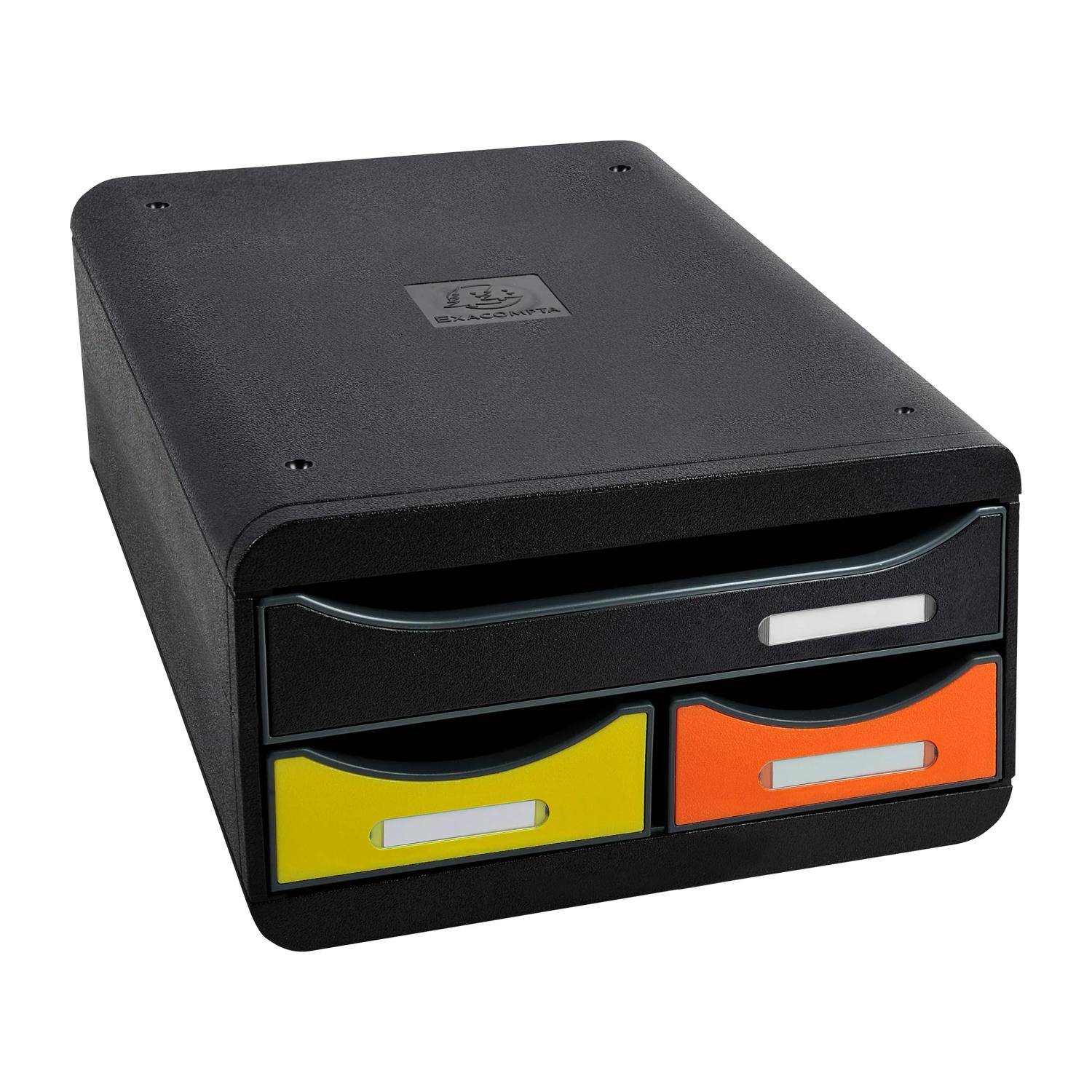 Exacompta SMALL-BOX mit 3 Schubladen, Iderama - Regenbogen - 311798D