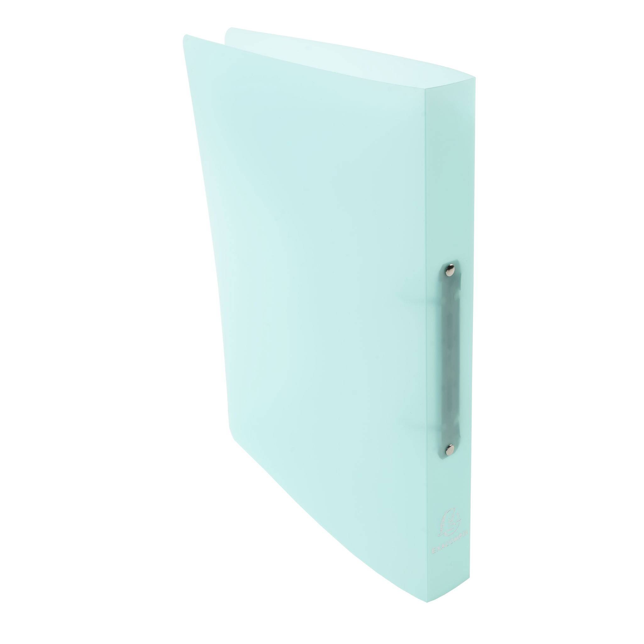 Exacompta 15x Ringbuch A4 Maxi Polypropylen + 2 Ringen 30mm, sortiert, 54970E